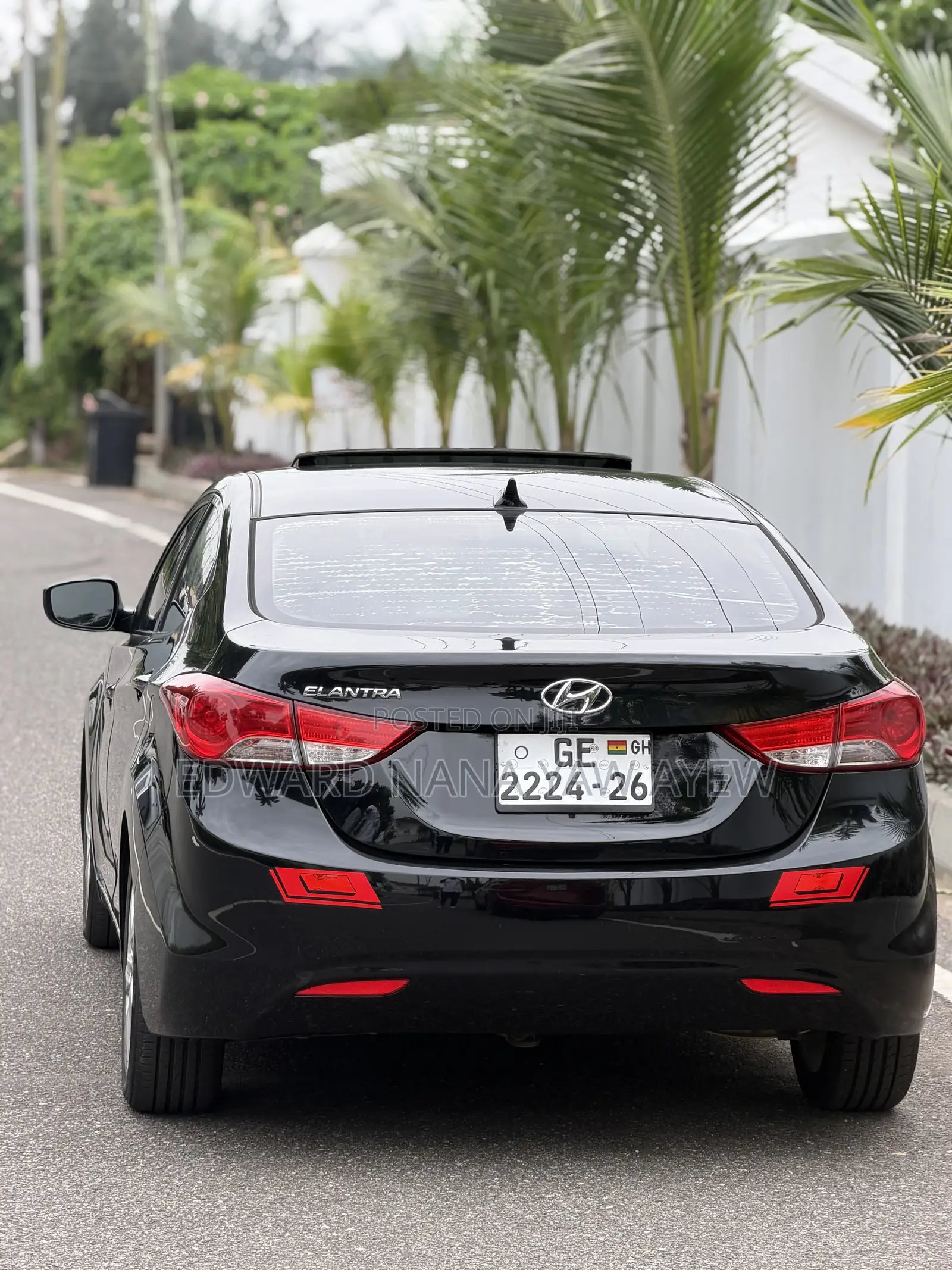 Hyundai Elantra GLS Sedan FWD (1.8L 4cyl 6A) 2013 Black