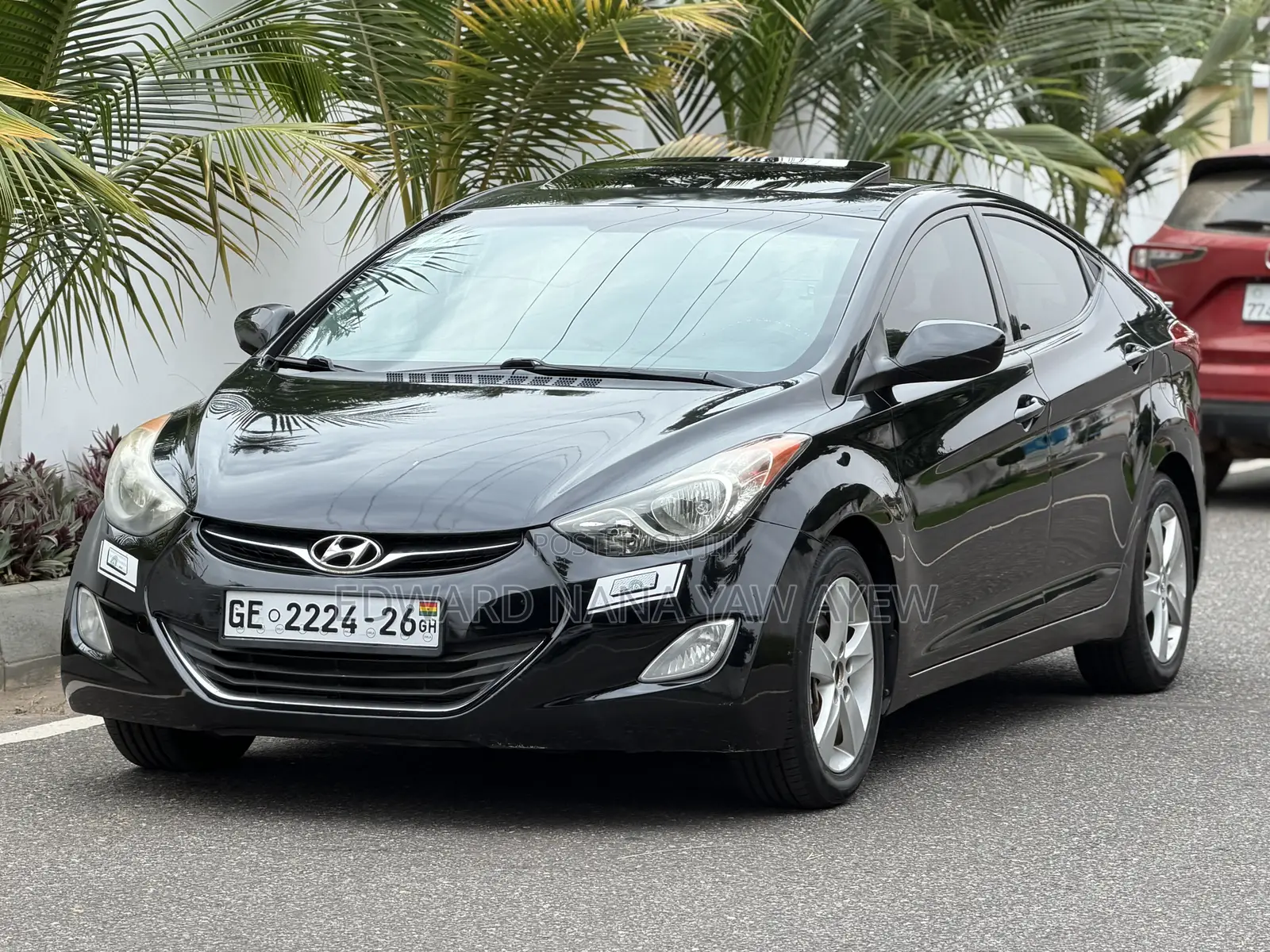Hyundai Elantra GLS Sedan FWD (1.8L 4cyl 6A) 2013 Black