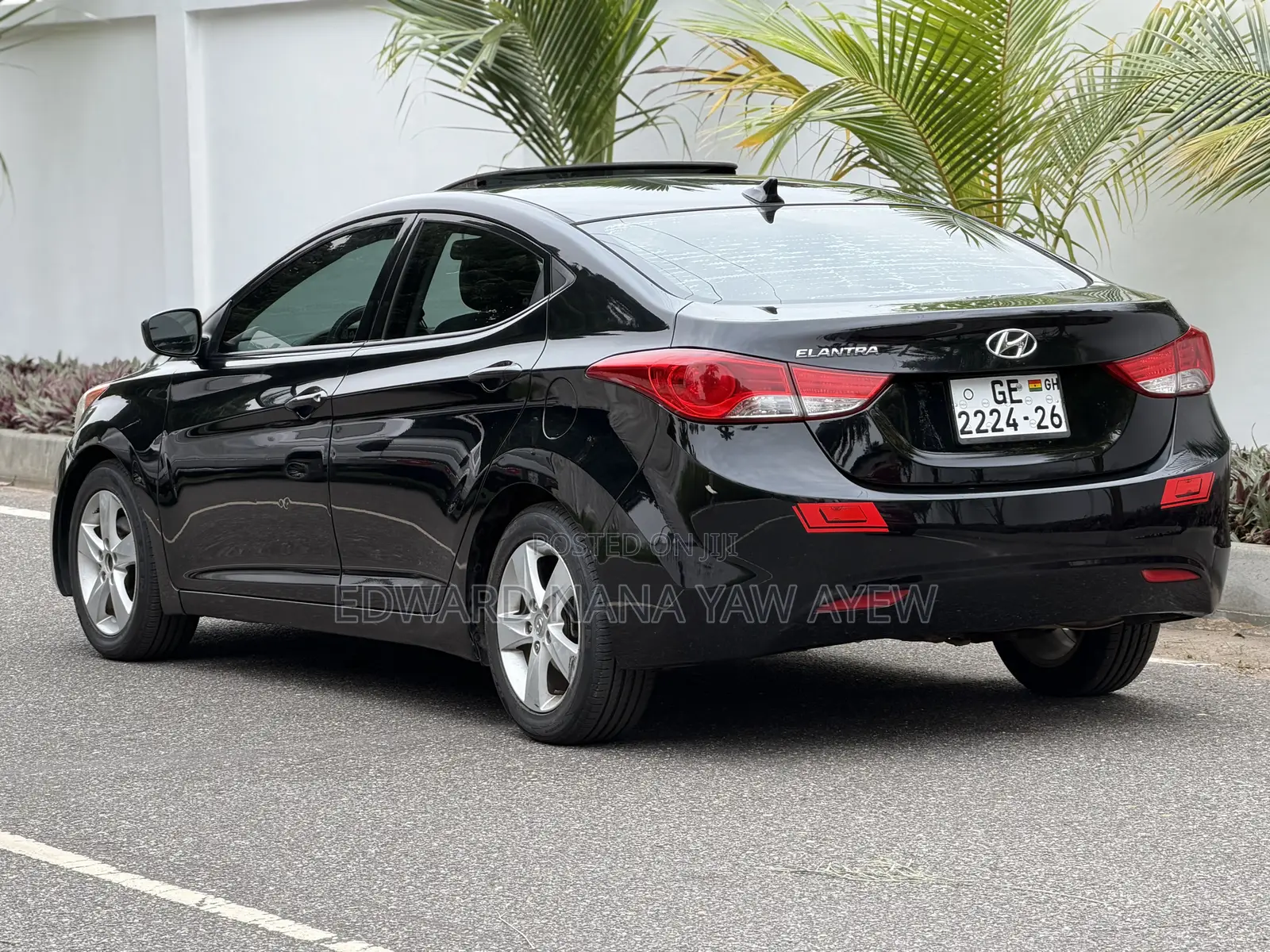 Hyundai Elantra GLS Sedan FWD (1.8L 4cyl 6A) 2013 Black