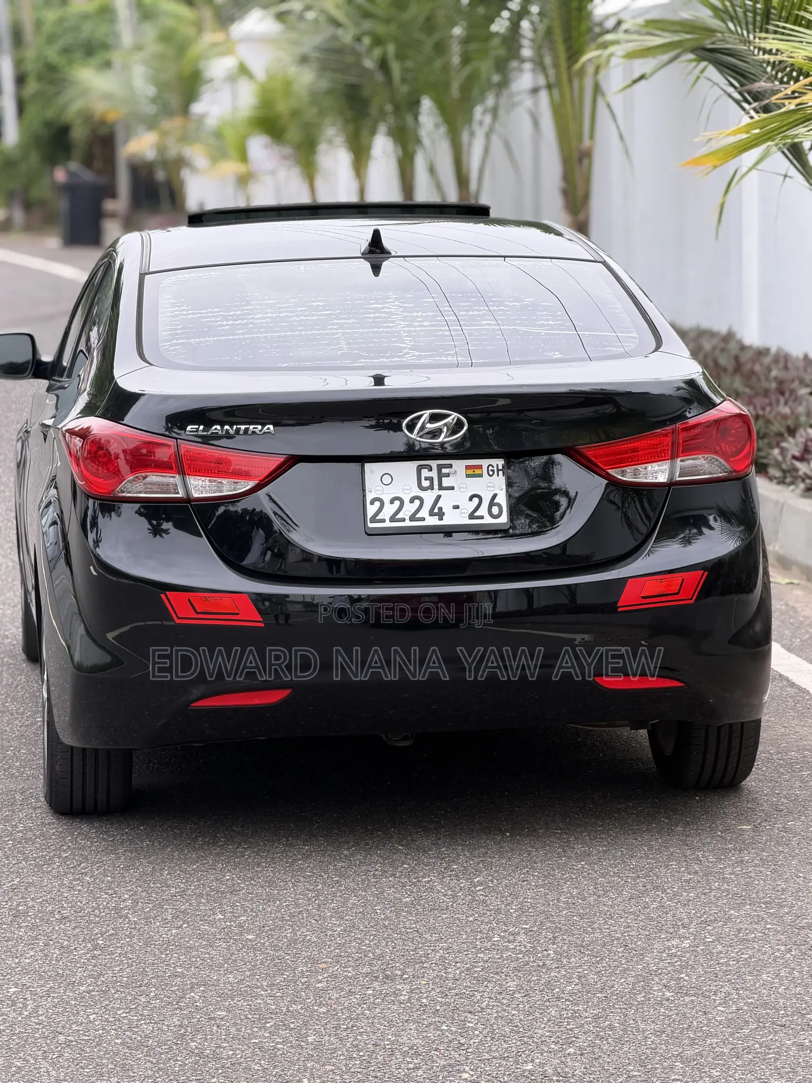 Hyundai Elantra GLS Sedan FWD (1.8L 4cyl 6A) 2013 Black