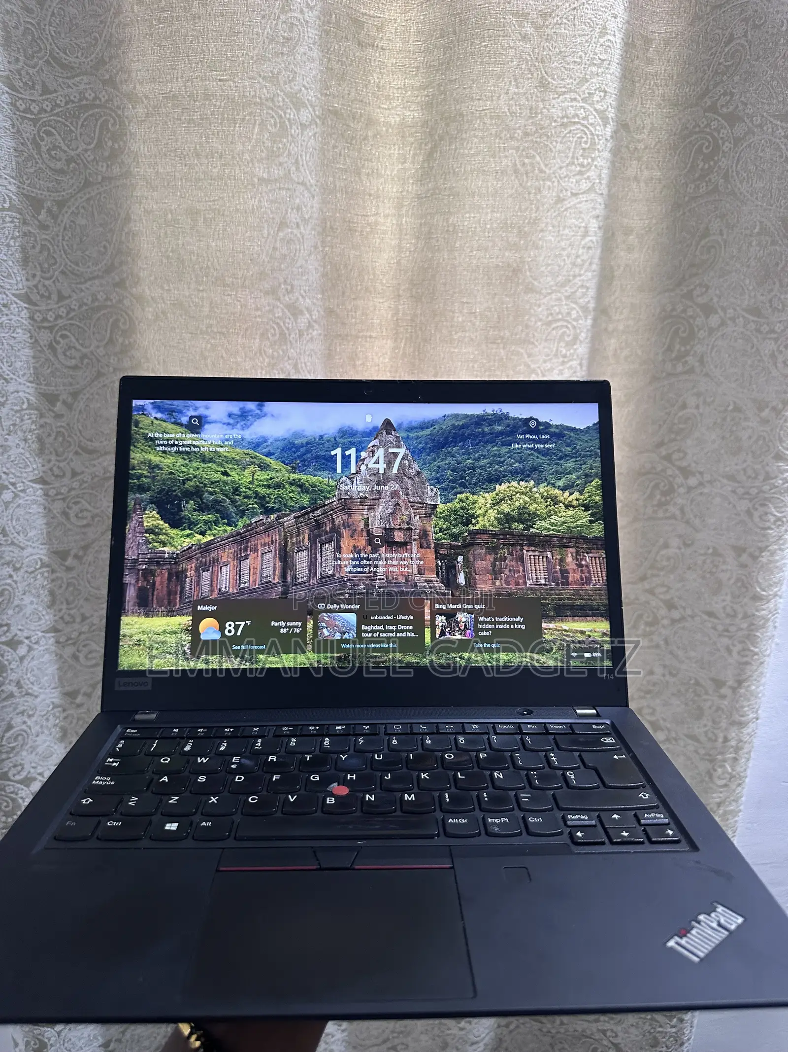 Laptop Lenovo ThinkPad T14 16GB Intel Core i5 SSD 256GB