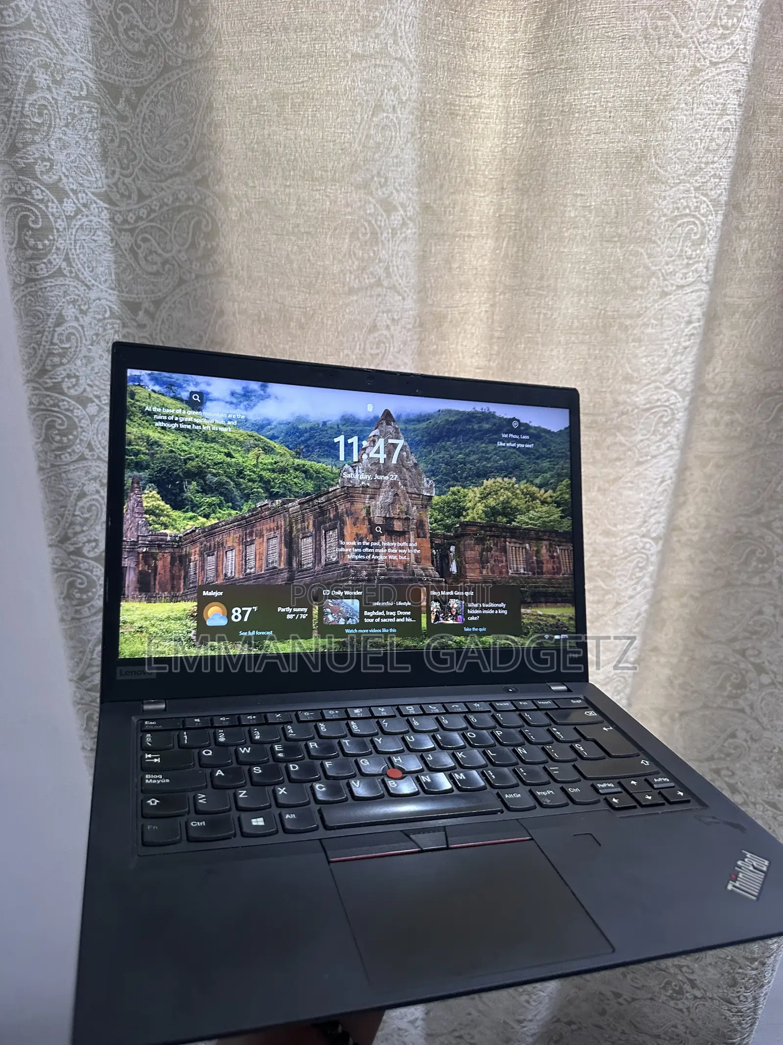 Laptop Lenovo ThinkPad T14 16GB Intel Core i5 SSD 256GB