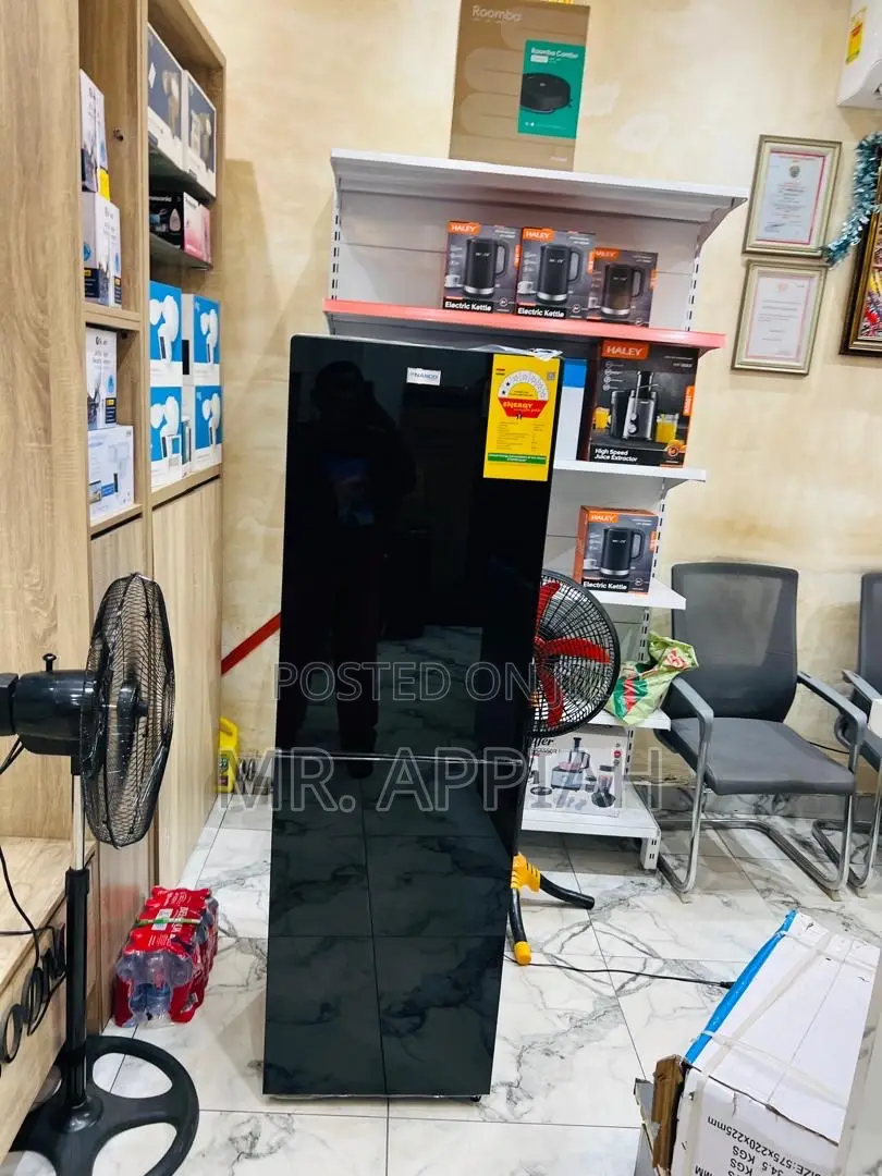 Extremely Unique Nasco Nasd2-24fl Bottom Mount Fridge(Black).
