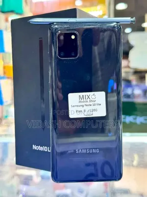 New Samsung Galaxy Note 10 Lite 128 GB Black