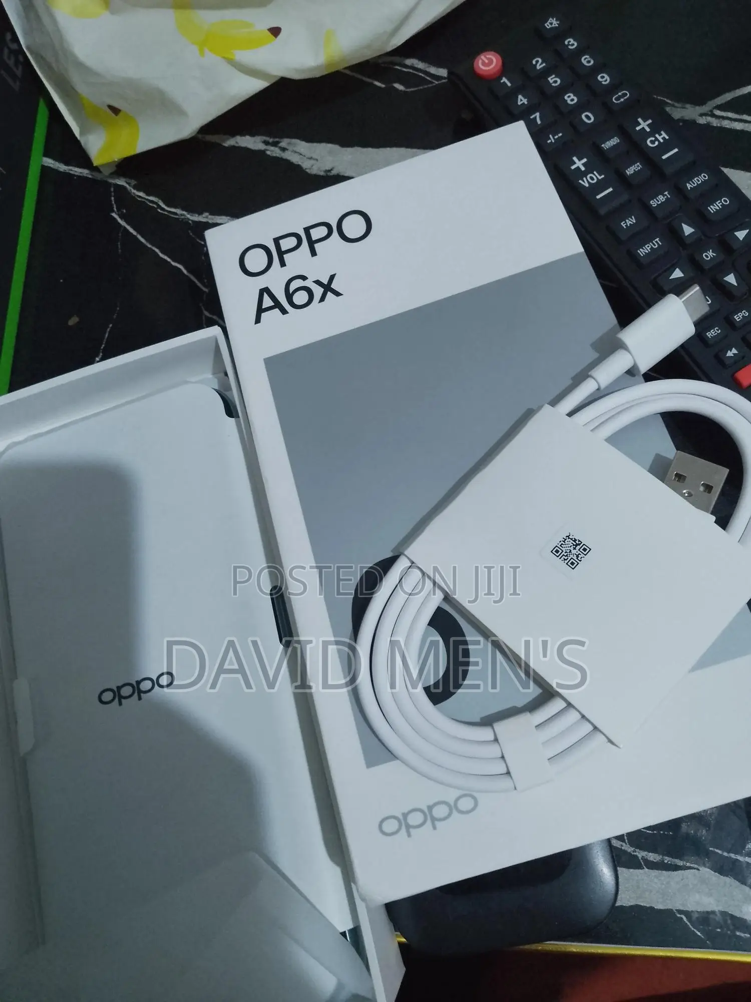 New Oppo A6x 128 GB Blue