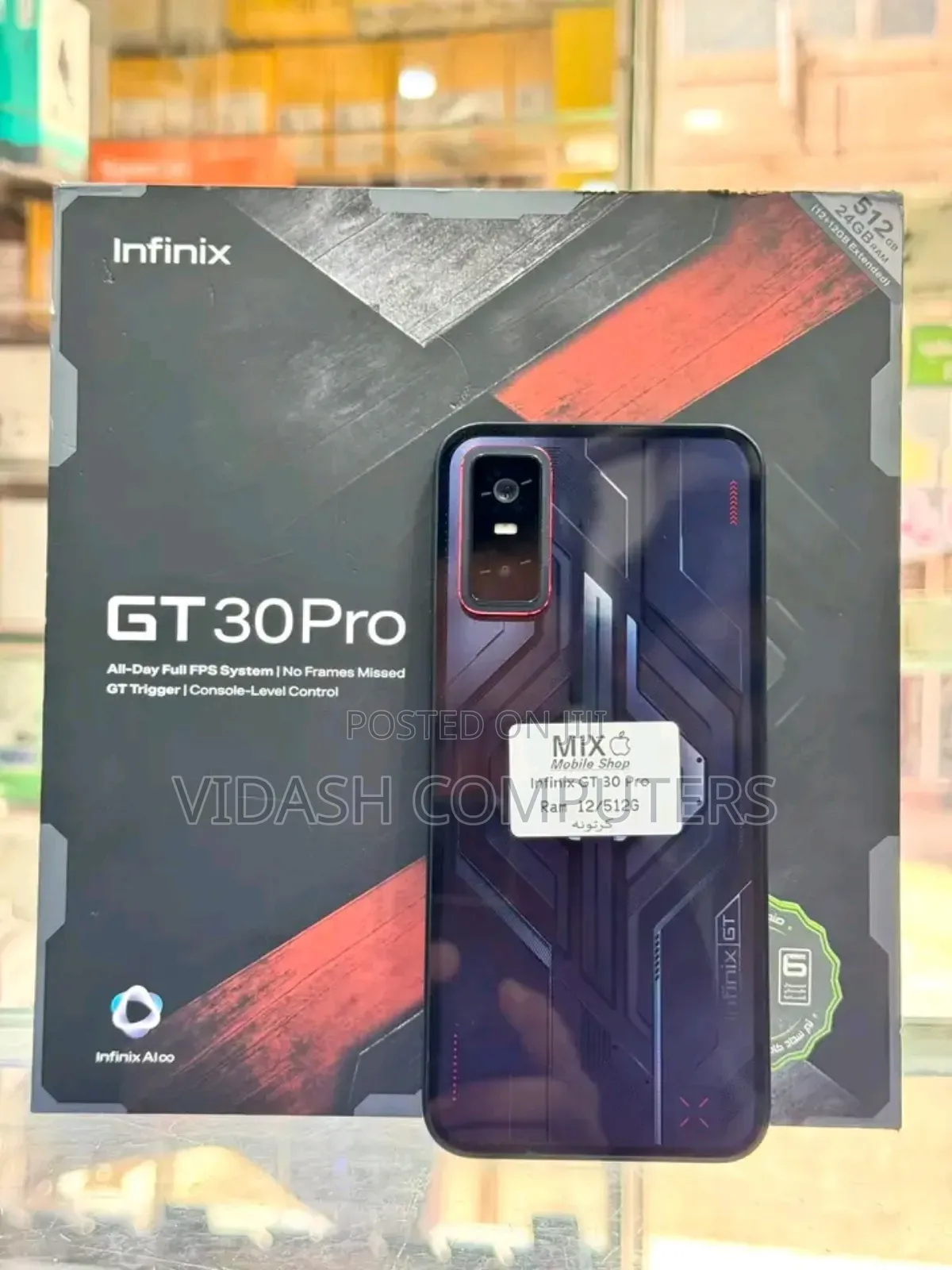New Infinix GT 30 Pro 512 GB Black