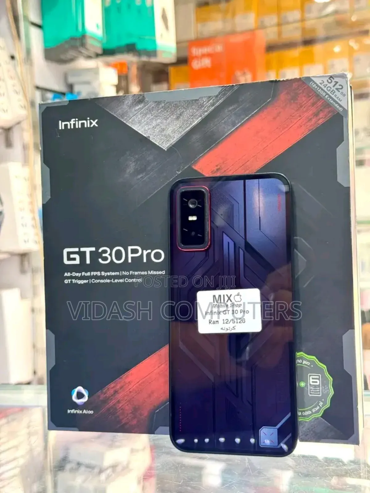 New Infinix GT 30 Pro 512 GB Black