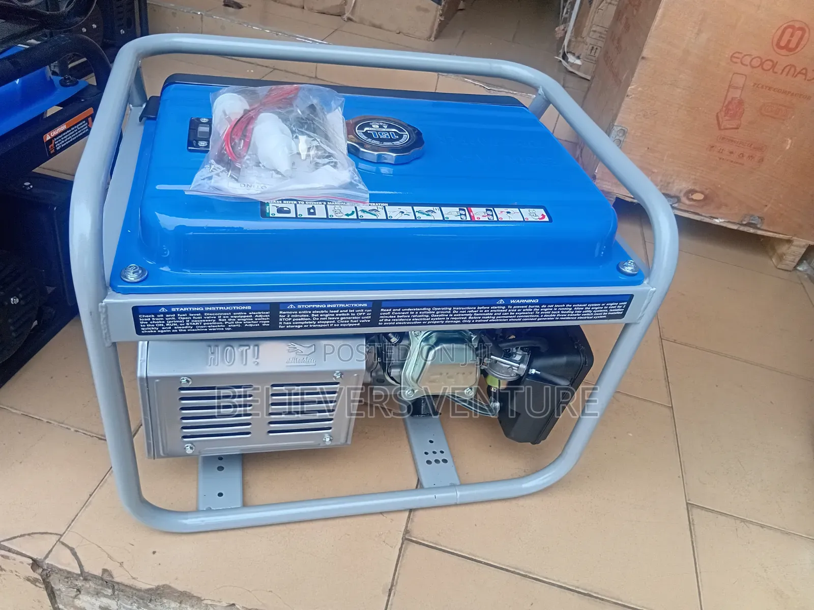 Ecoolmax 7.5kVA 8500W Petrol Generator – Reliable Power 7.5kva