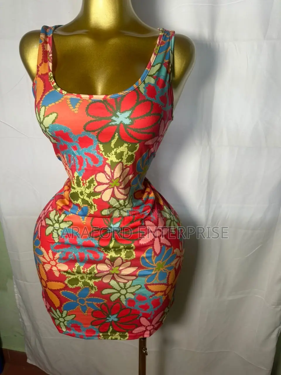 Colourful Flowery Dress