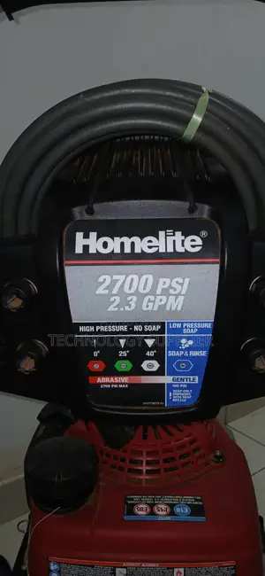 Homelite 2700 Psi Honda Gcv160 Pressure Washer
