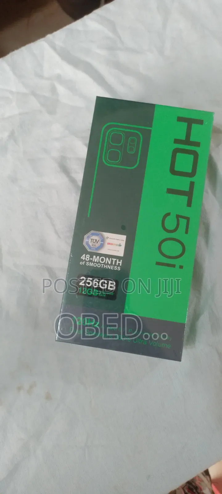 New Infinix Hot 50i 256 GB Black