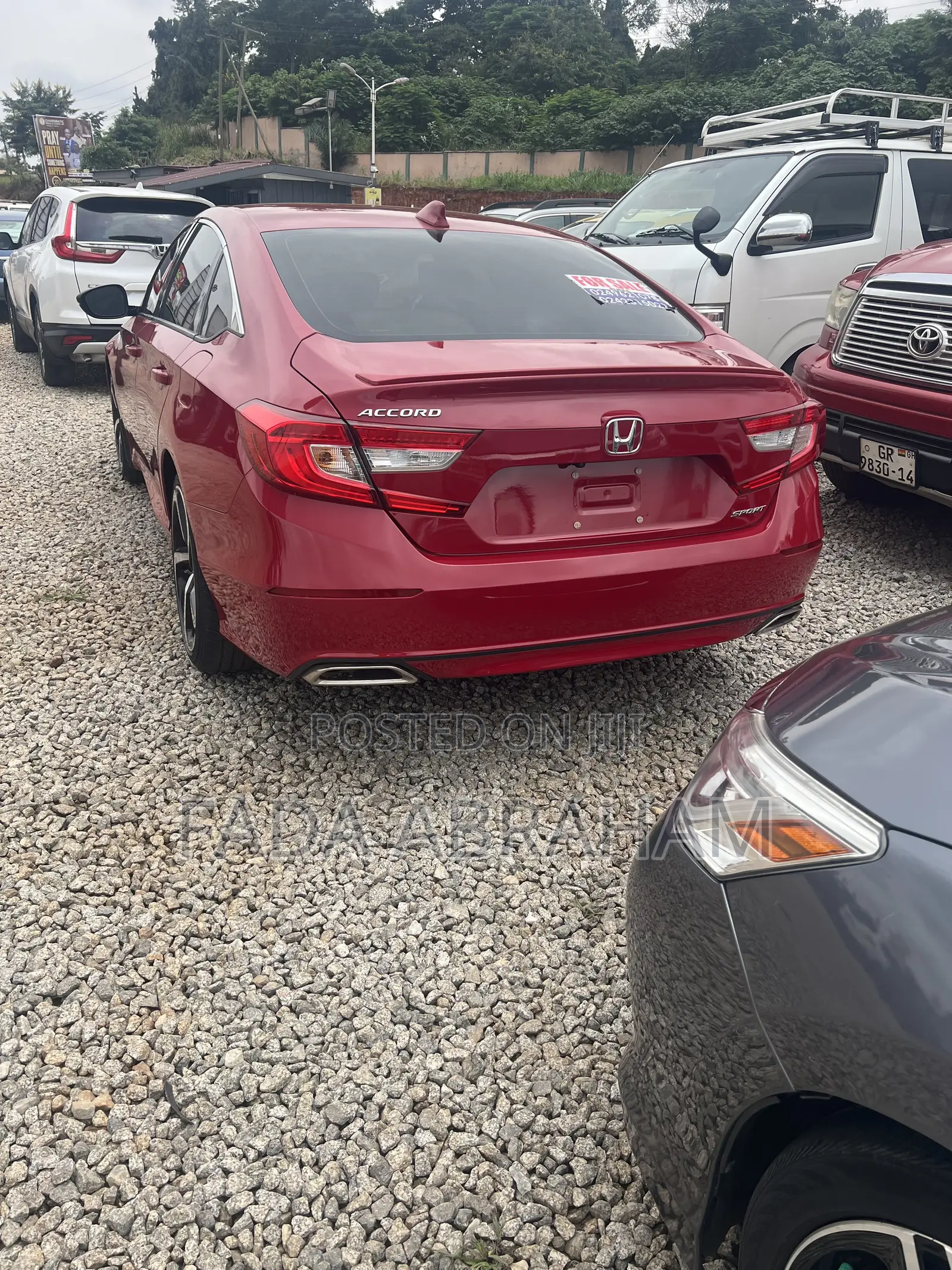 Honda Accord Sport 2018 Red