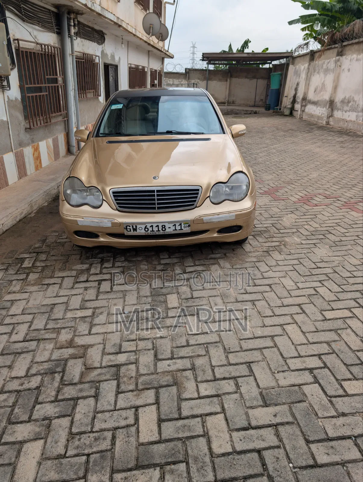 Mercedes-Benz C240 2003 Gold