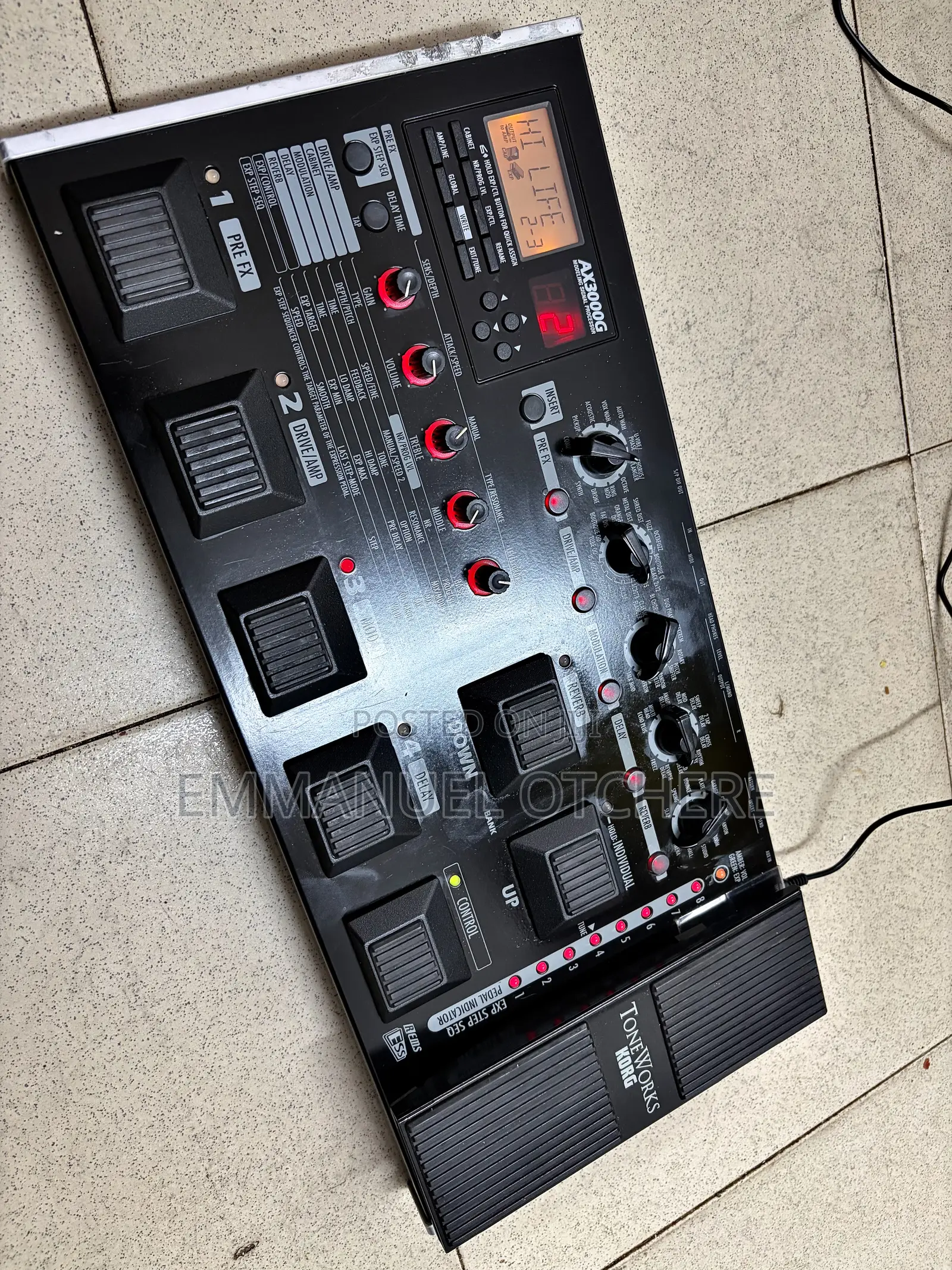 Korg AX3000G Guitar Multi-Effects Processor – Excellent Condition