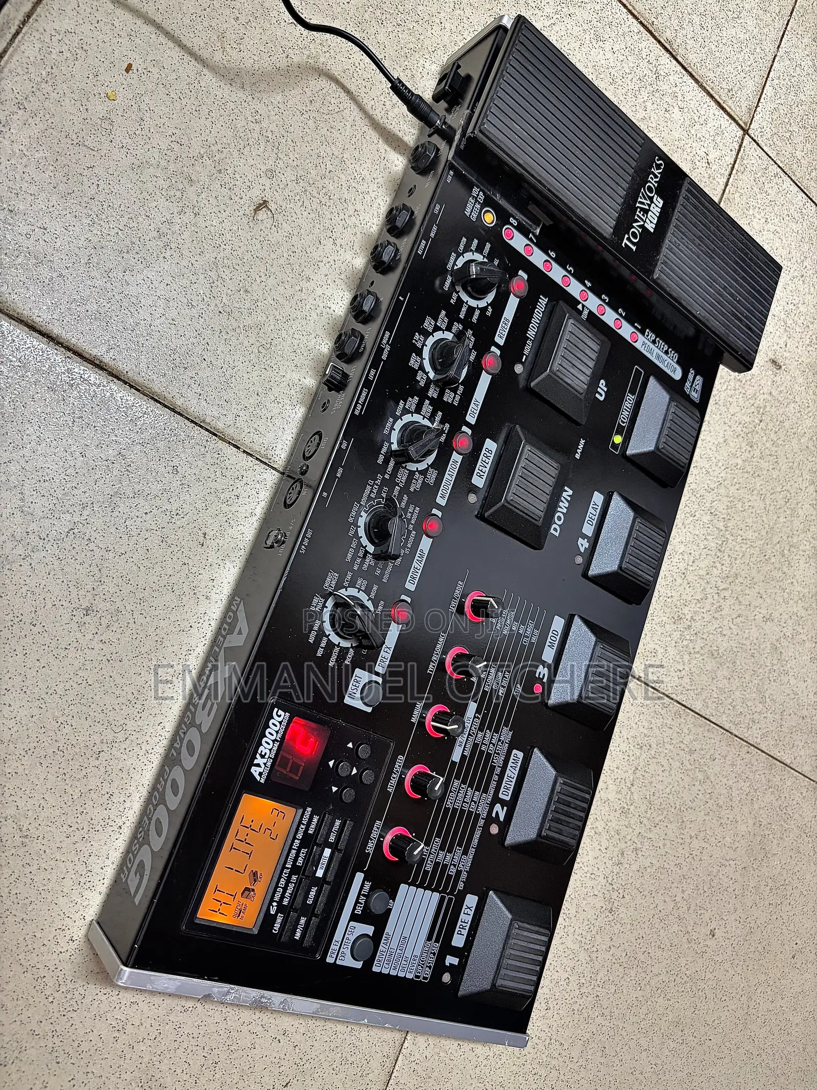 Korg AX3000G Guitar Multi-Effects Processor – Excellent Condition