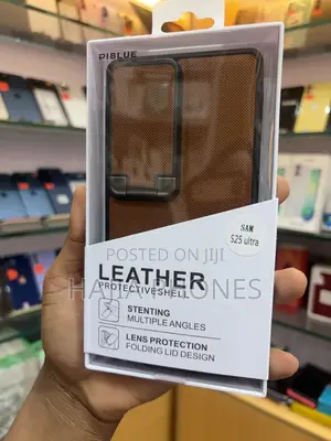 Brown S25 Ultra Leather Case