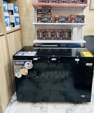 Check Nasco Single Door Electric Chest Freezer(Black)400Liters