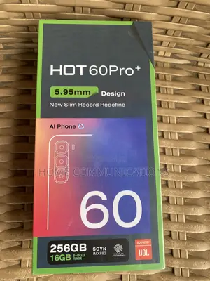 New Infinix Hot 60 Pro+ 256 GB Gray
