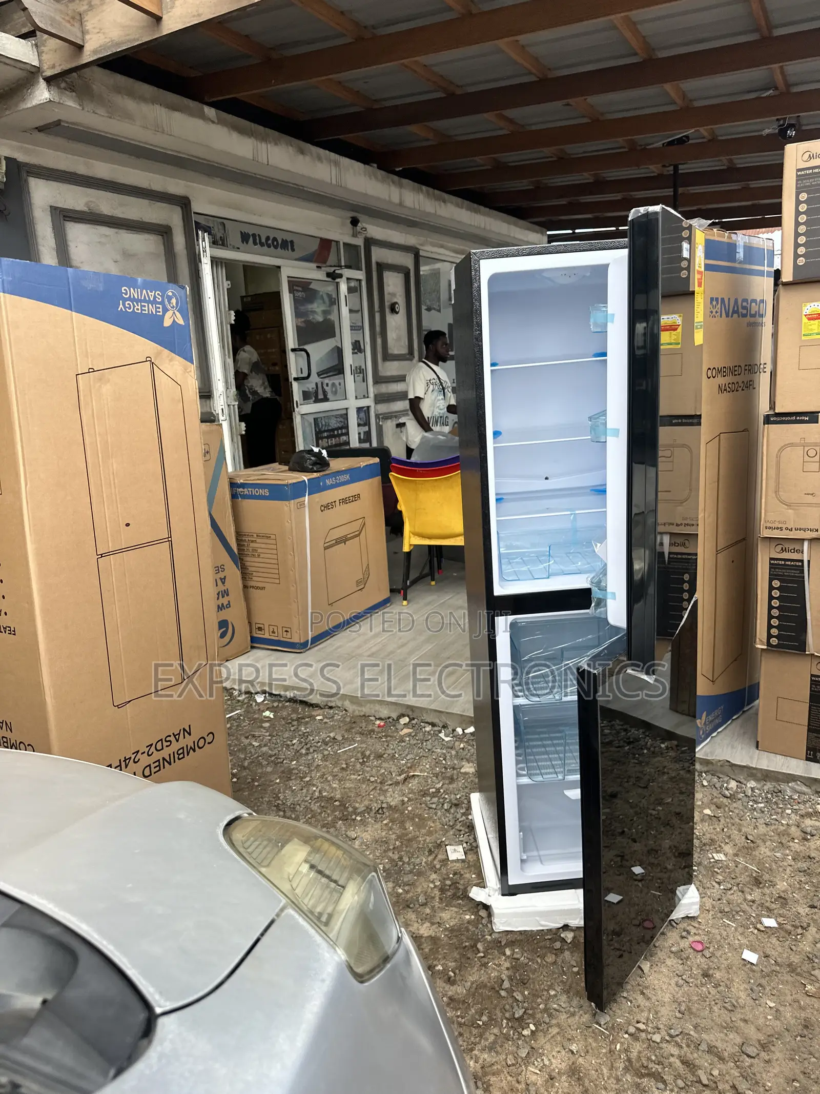 Available Now at Store Double Door Fridge NASD2-24fl Nasco