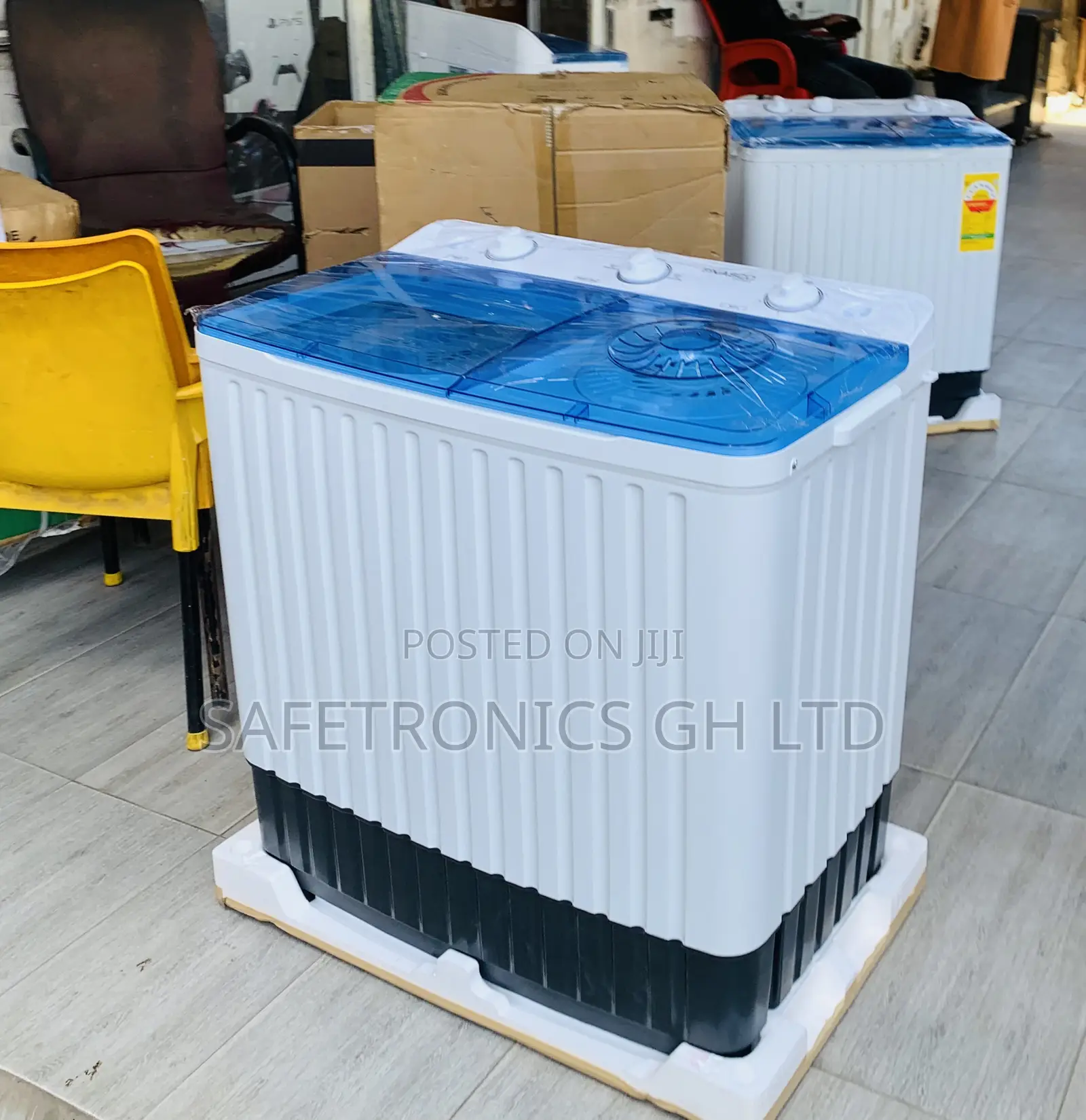 Kindly Grab Nasco 10kg Semi-Automatic Washing Machine Twin-Tub