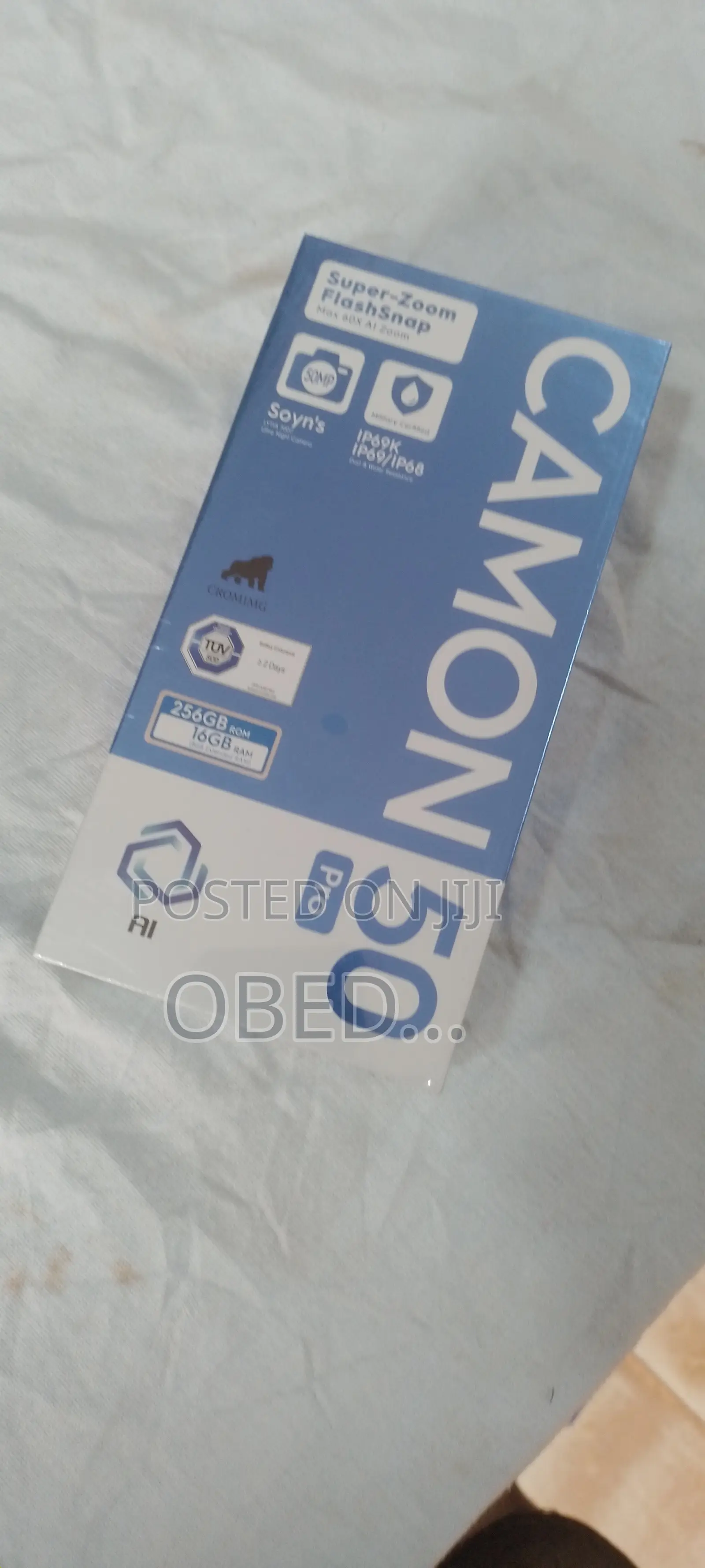 New Tecno Camon 50 Pro 256 GB Green