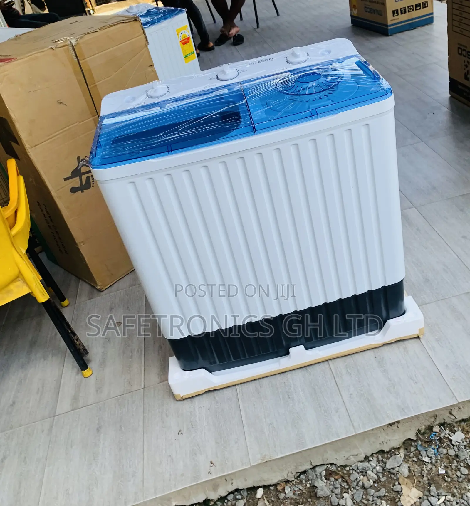 Quality Sleek Nasco 10kg Semi-Automatic Washing Machine Twin-Tub