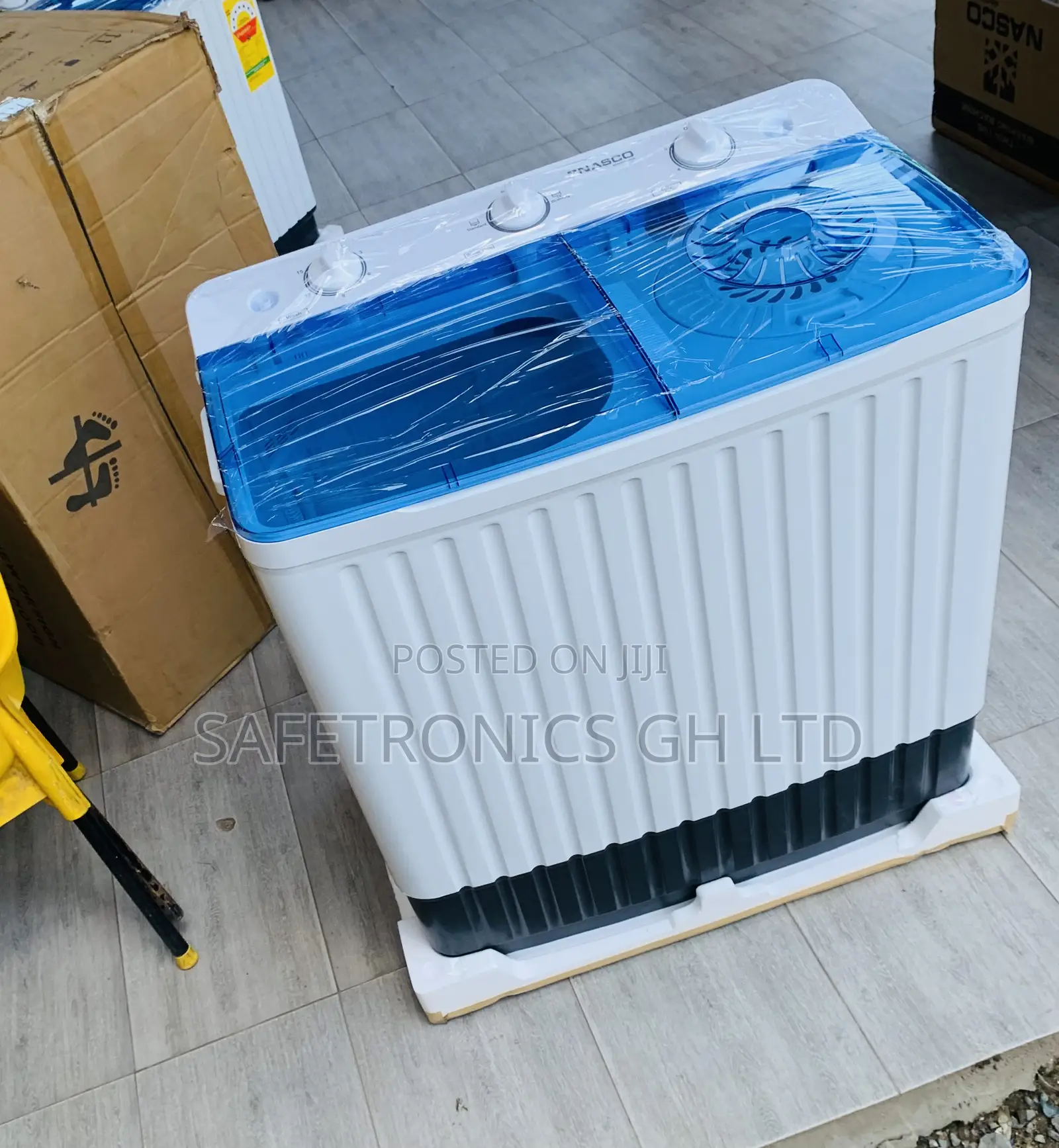 Quality Sleek Nasco 10kg Semi-Automatic Washing Machine Twin-Tub