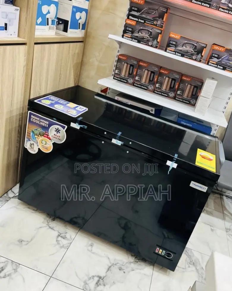 New Nasco Single Door Chest Freezer With Glass Slide(Nas475)400L