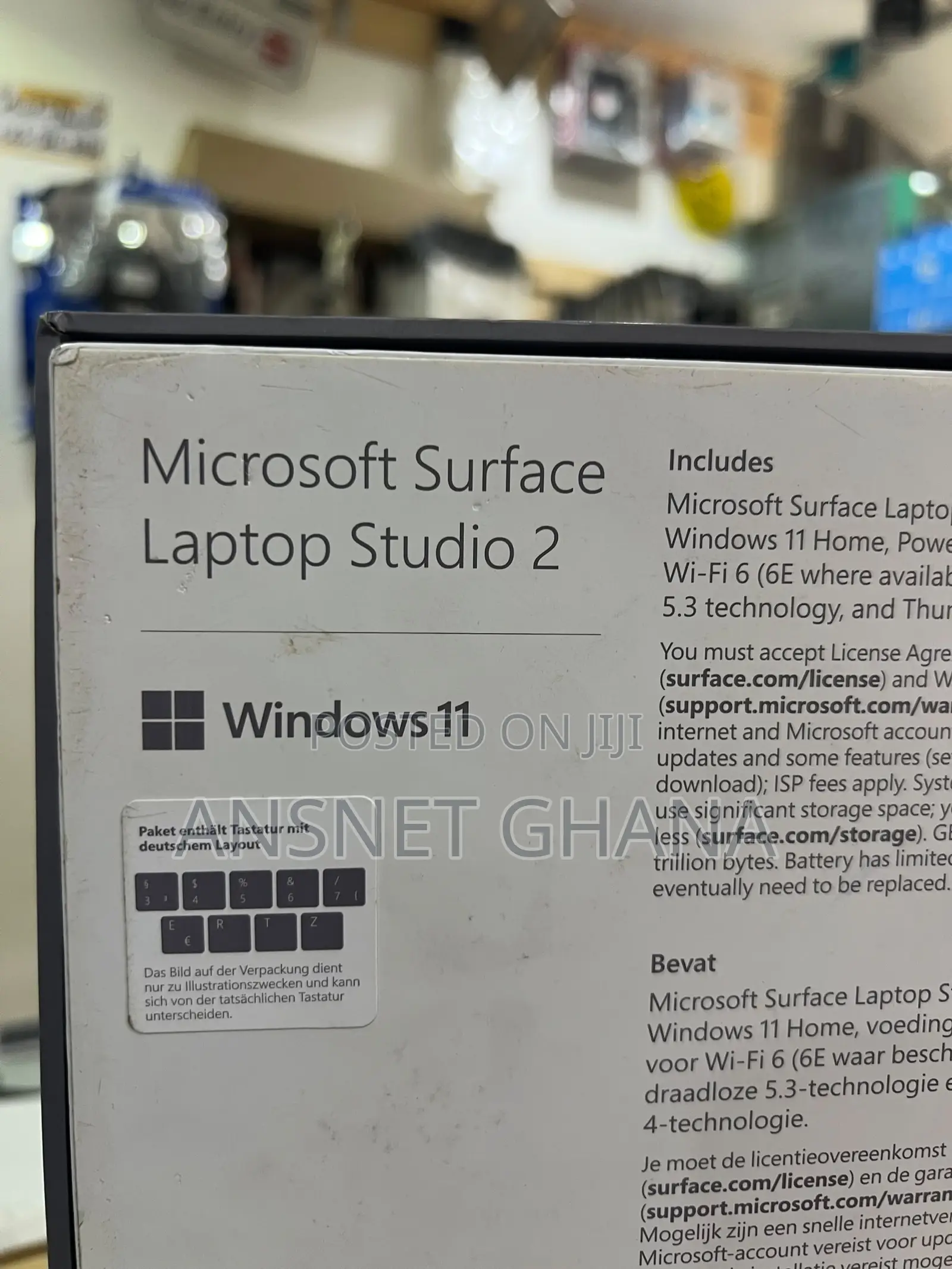 New Laptop Microsoft Surface Laptop Studio 2 32GB Intel Core i7 SSD 1T