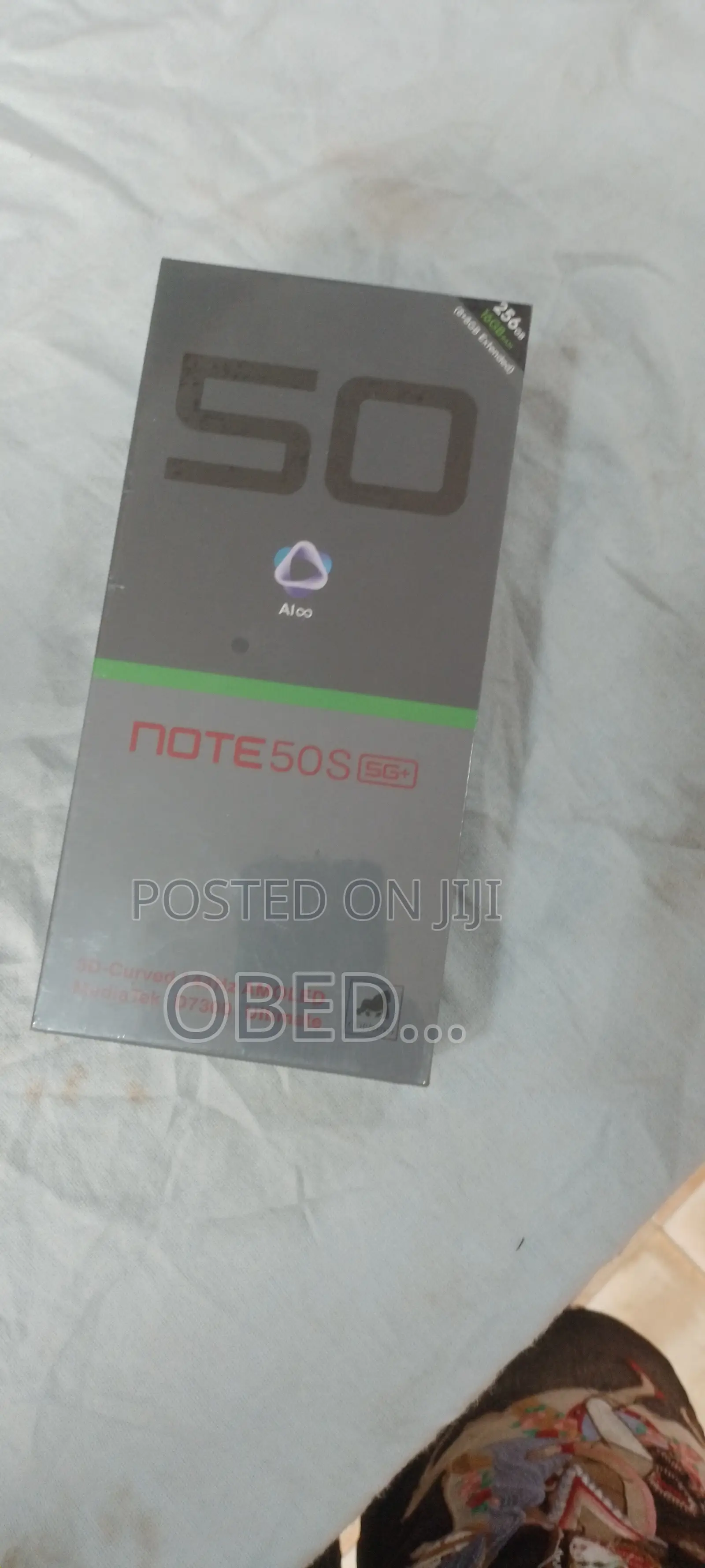 New Infinix Note 50s 256 GB Blue