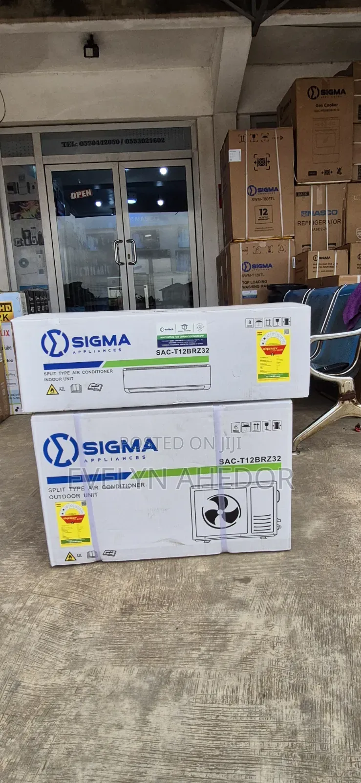 Sigma AC 1.5hp Split Air Condition Brand New for Sale