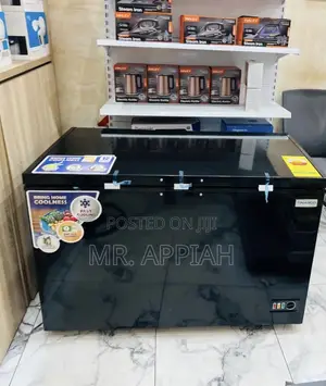 Check Out Nasco Nas475 400L Electric Chest Freezer(Black)