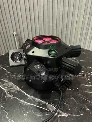 6-Arm Cyclone Bee-Eye LED Laser Moving Head DJ Light