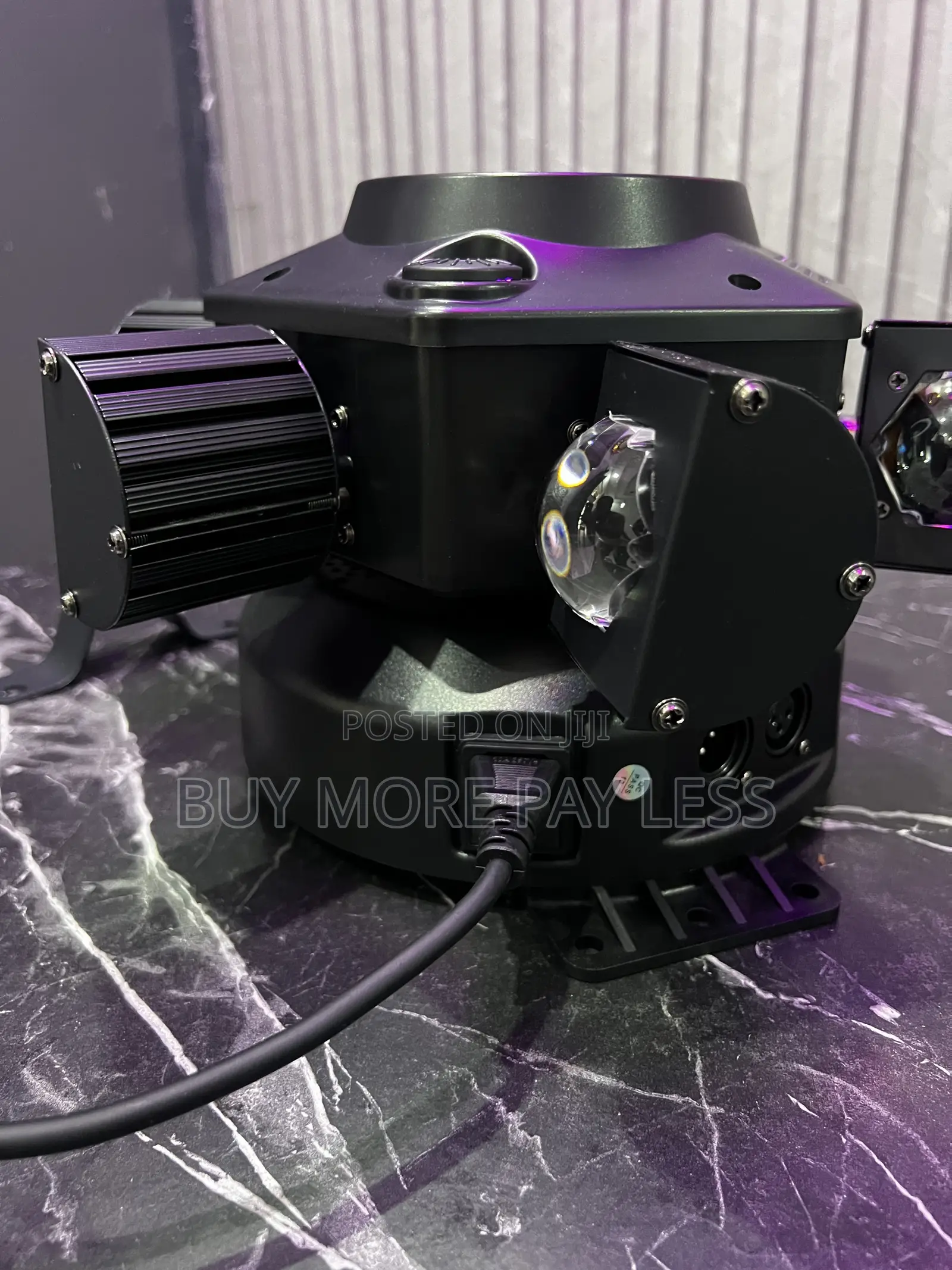 6-Arm Cyclone Bee-Eye LED Laser Moving Head DJ Light