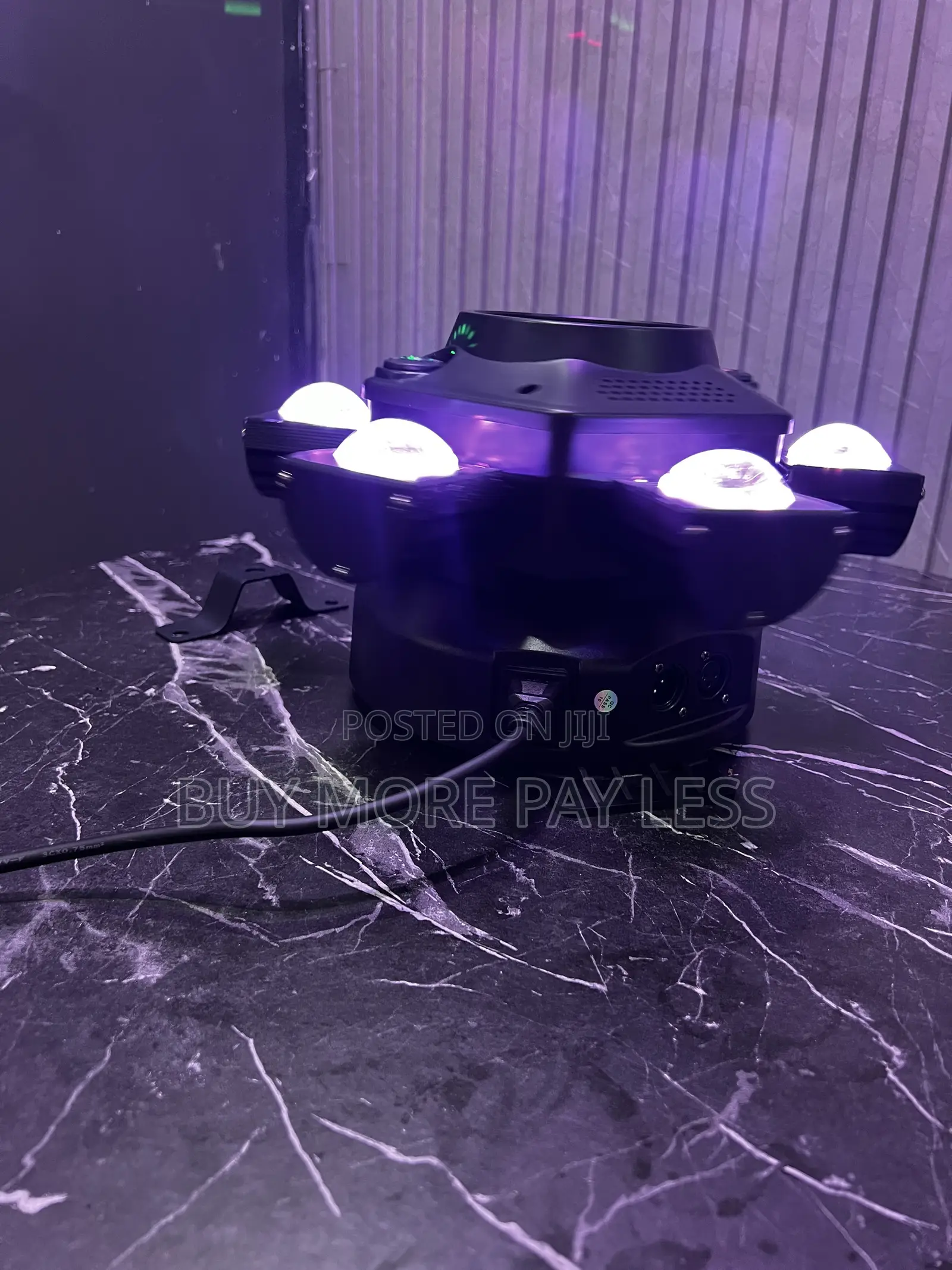 6-Arm Cyclone Bee-Eye LED Laser Moving Head DJ Light