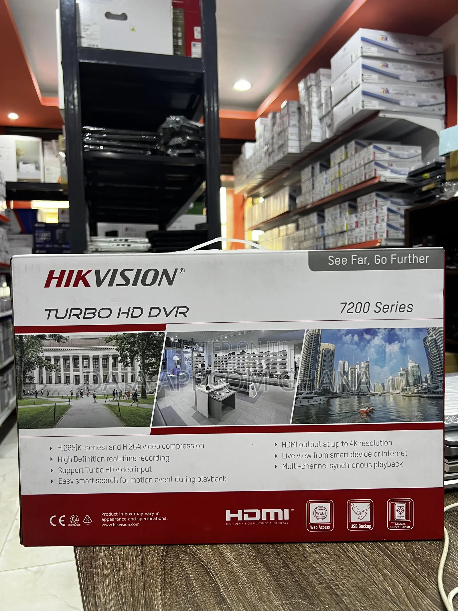 8 Channel Hikvision Turbo HD DVR 2mp