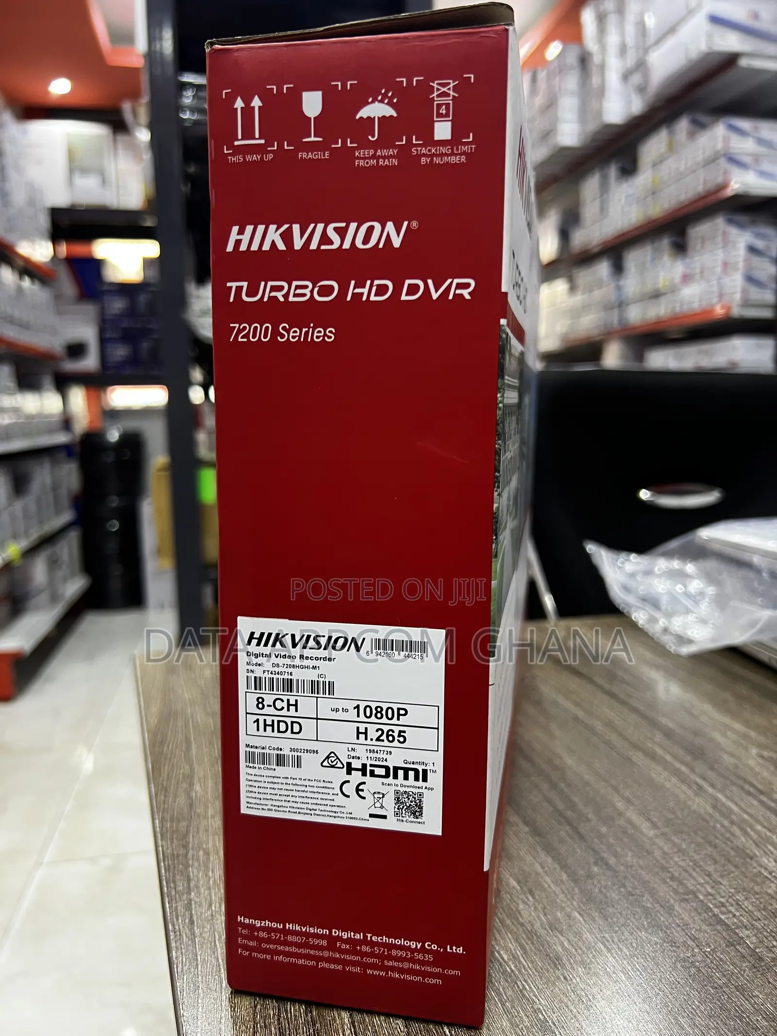 8 Channel Hikvision Turbo HD DVR 2mp