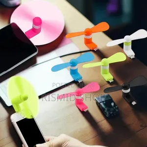 Mini Cell Phone Fan USB C