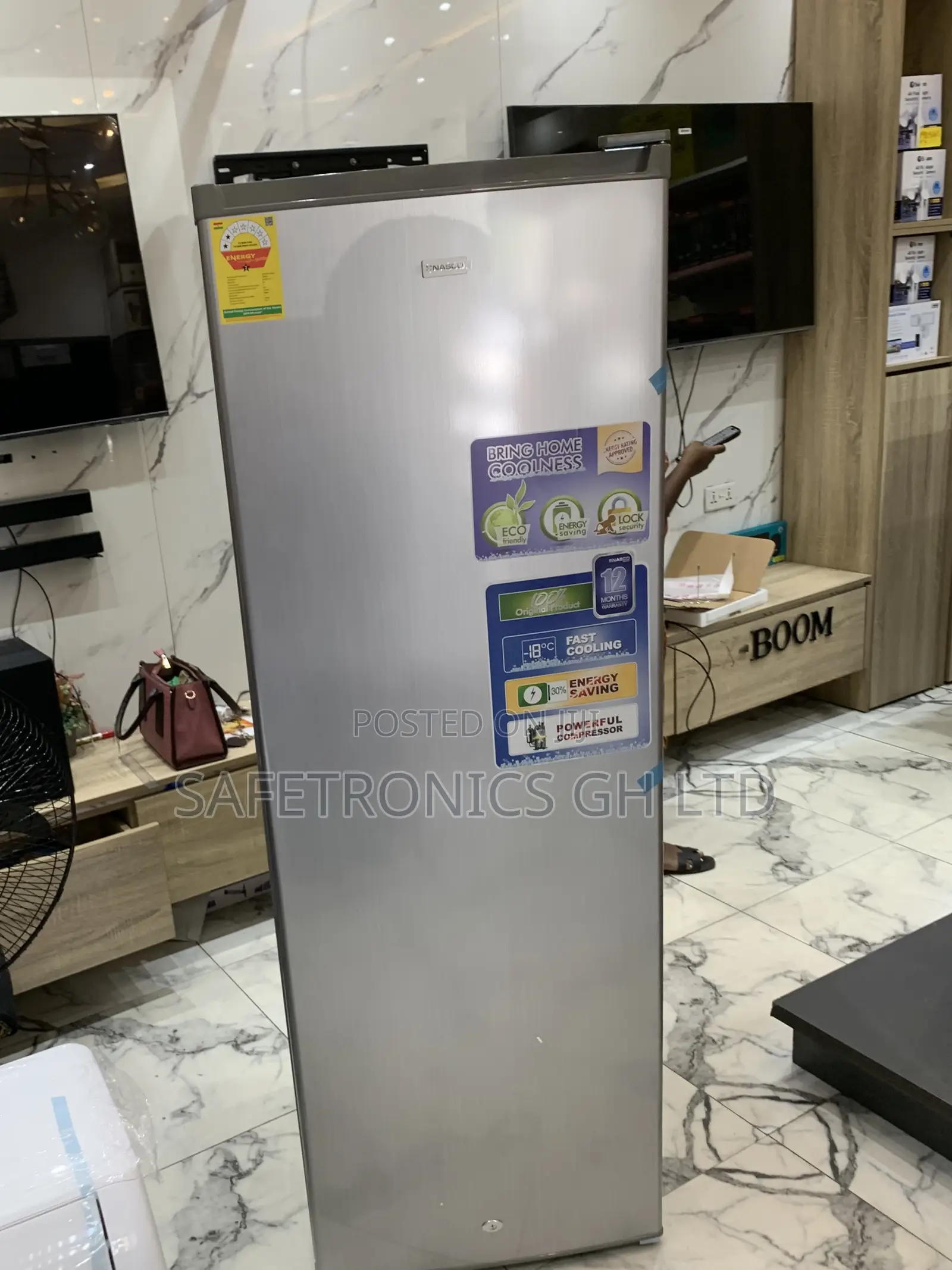 Exclusive Best Nasco NASD1-33 242-Liter Upright Standing Freezer