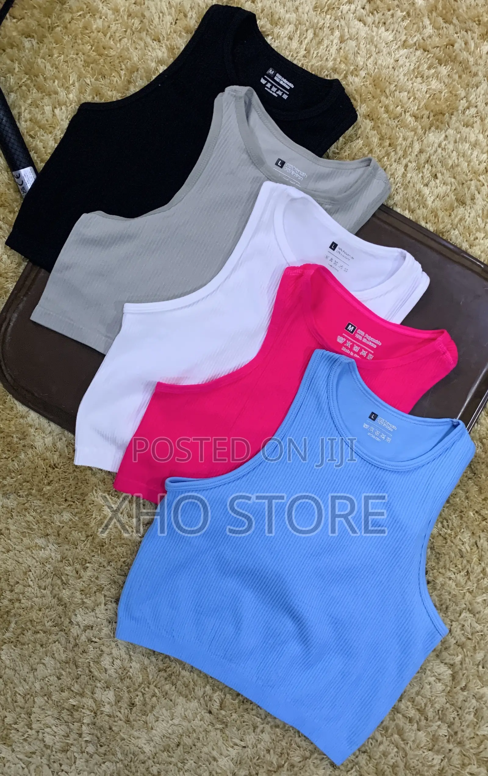 Women’S Cotton Seamless Sleeveless Tank Crop Top Vest -High Elasticity