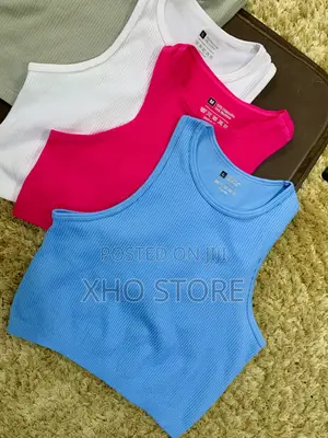 Women’S Cotton Seamless Sleeveless Tank Crop Top Vest -High Elasticity