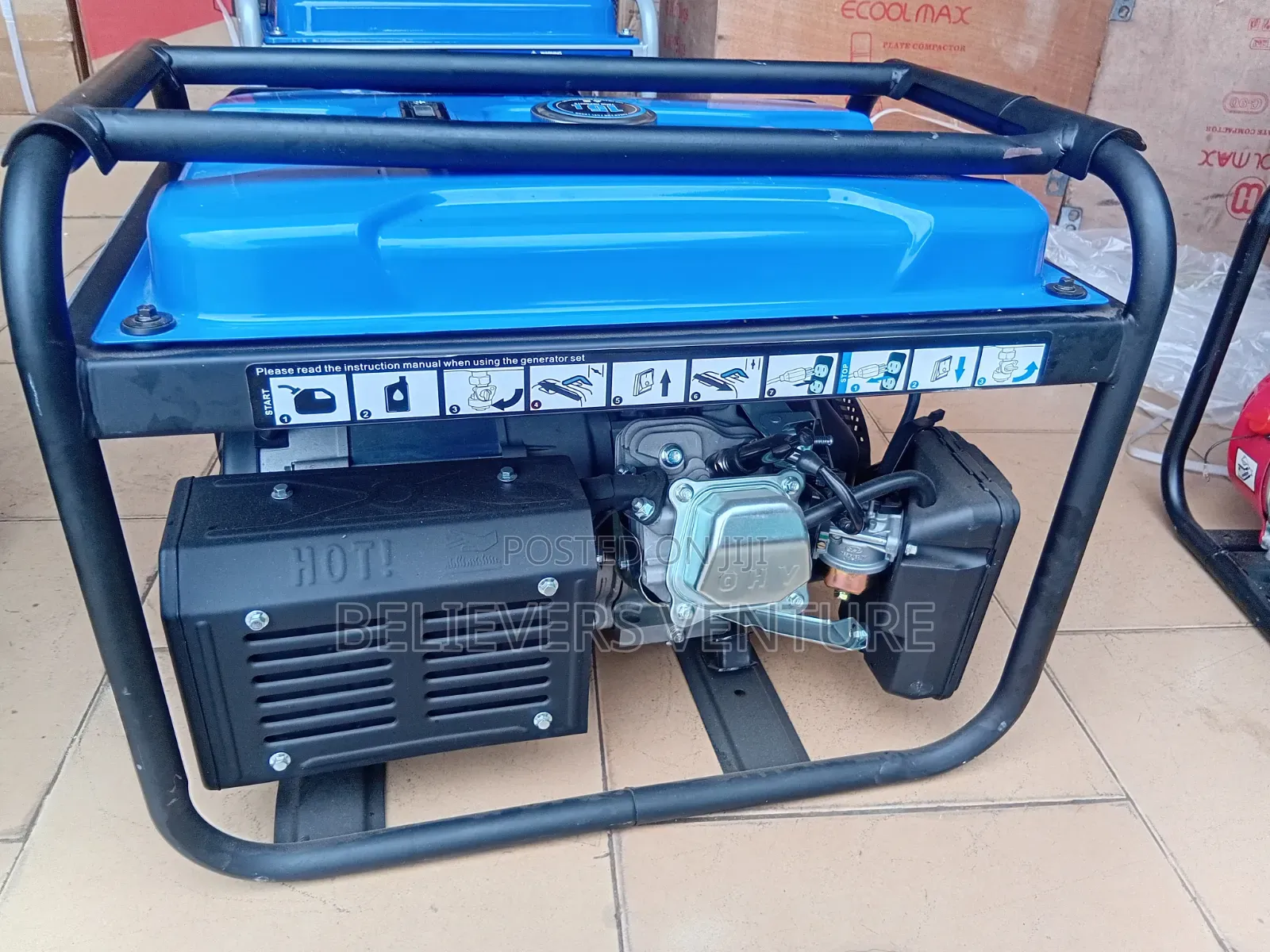Kemage 7kVA Heavy-Duty Petrol Generator for Sale 7kva