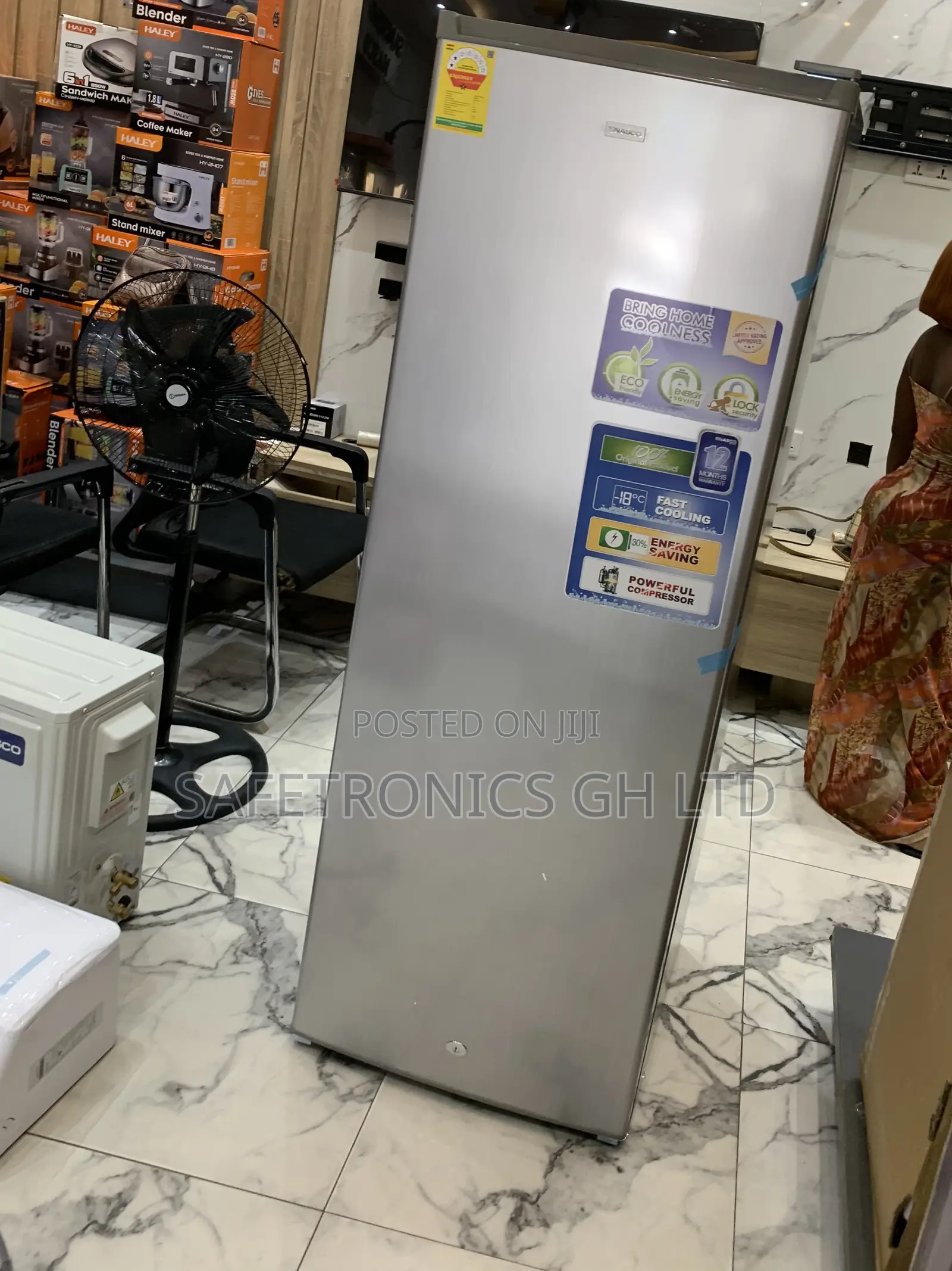 Secure Best Nasco NASD1-33 242-Liter Upright Standing Freezer