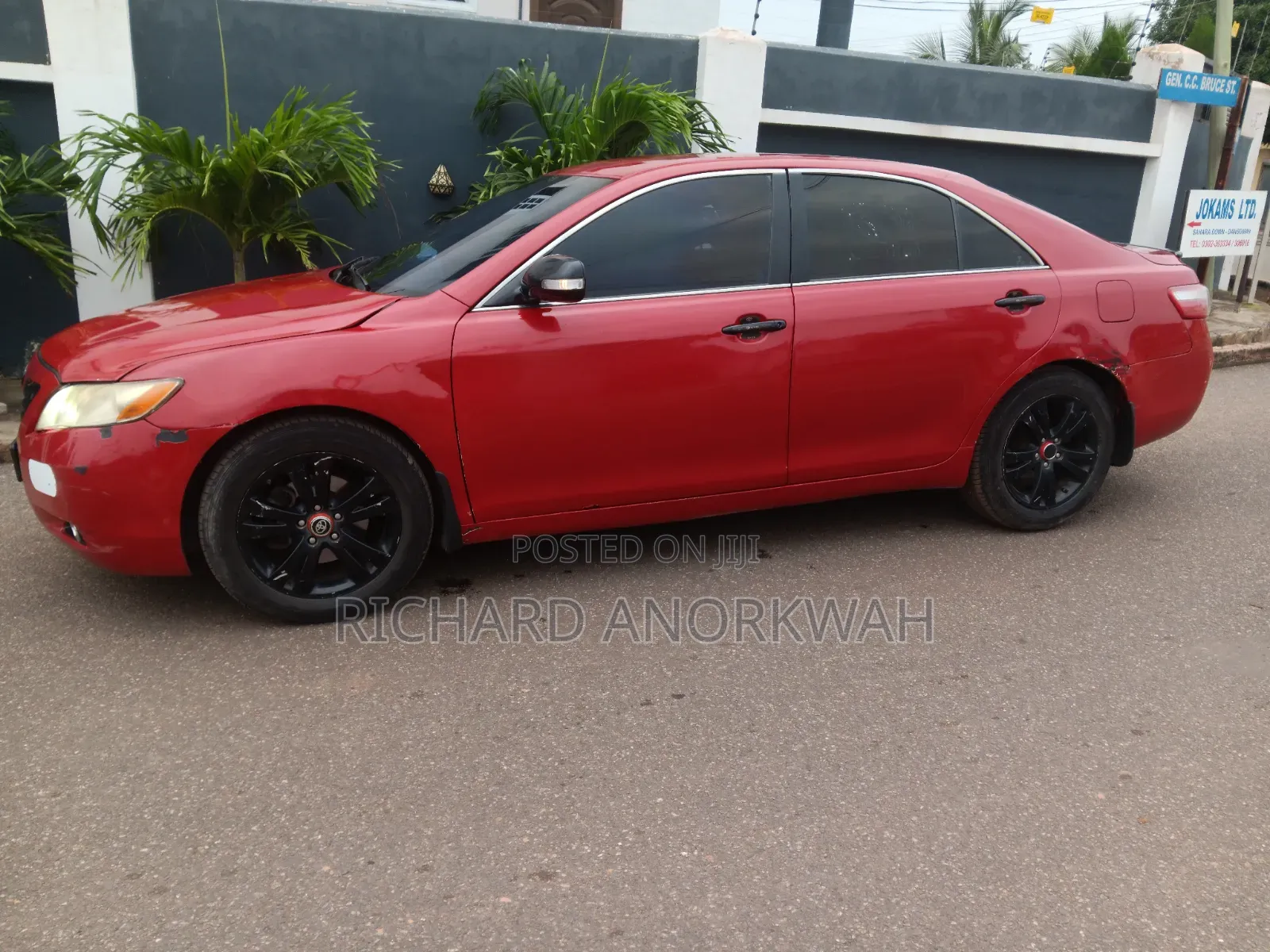 Toyota Camry 2.4 LE 2008 Red