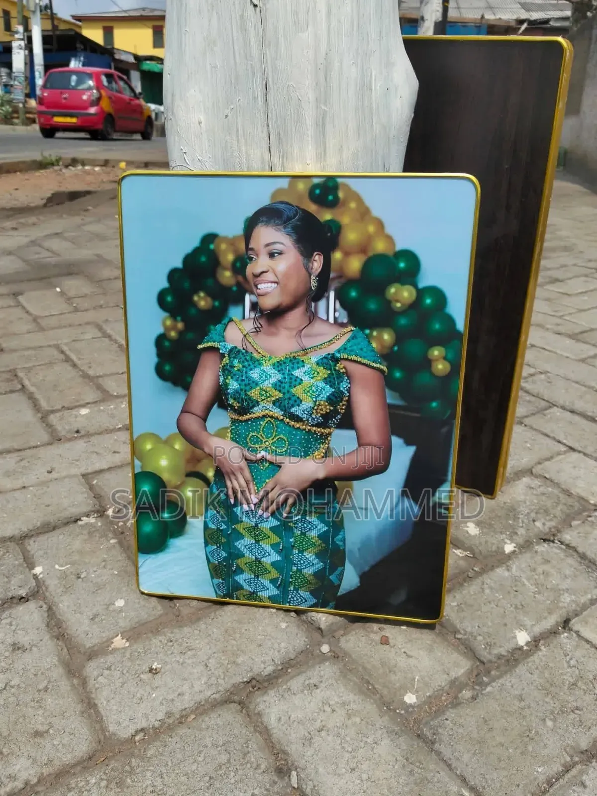 Premium Gold Frame Photo Design Print