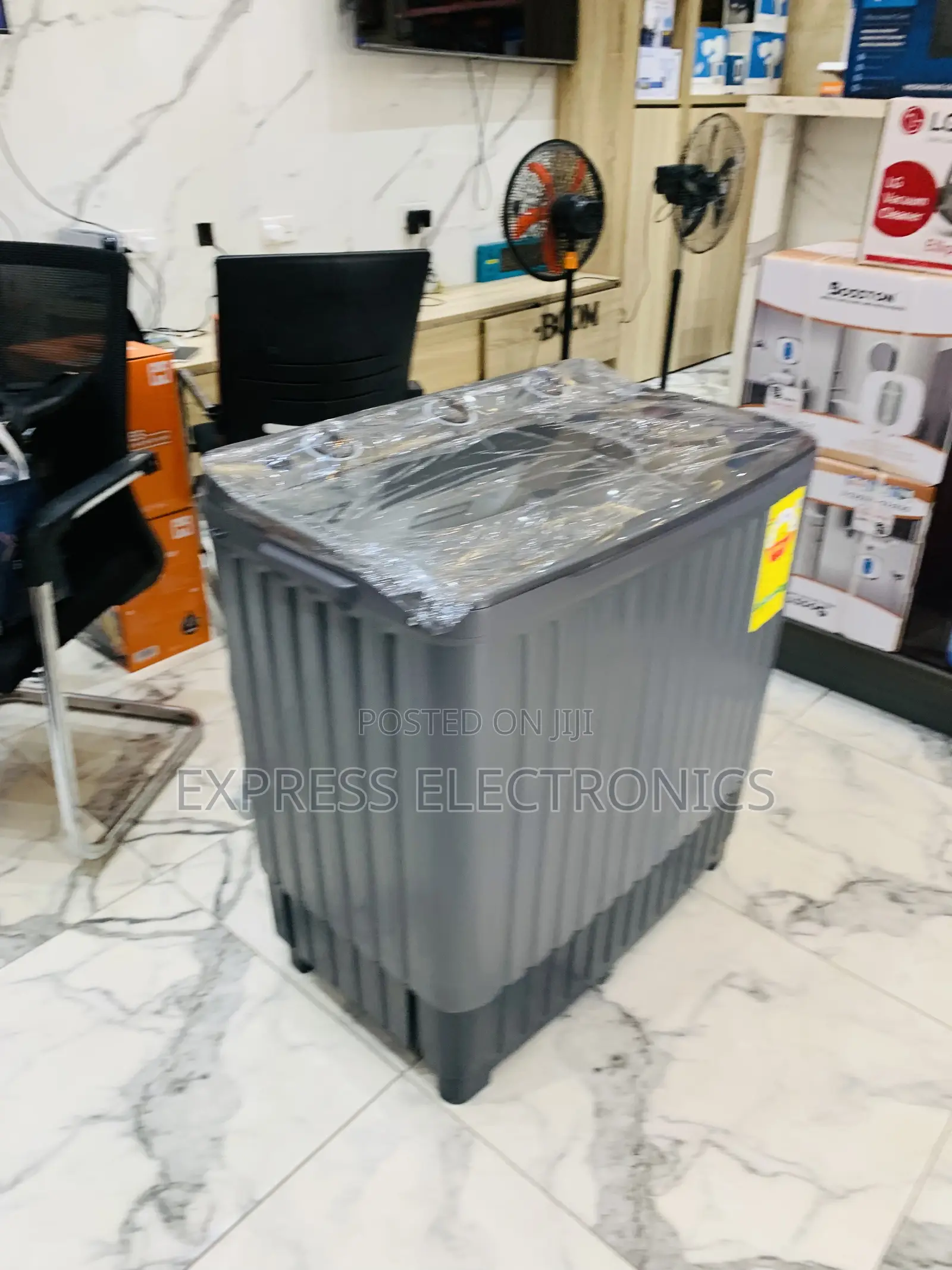 Available Now at Store Nasco Black 10Kg Topload Twintub