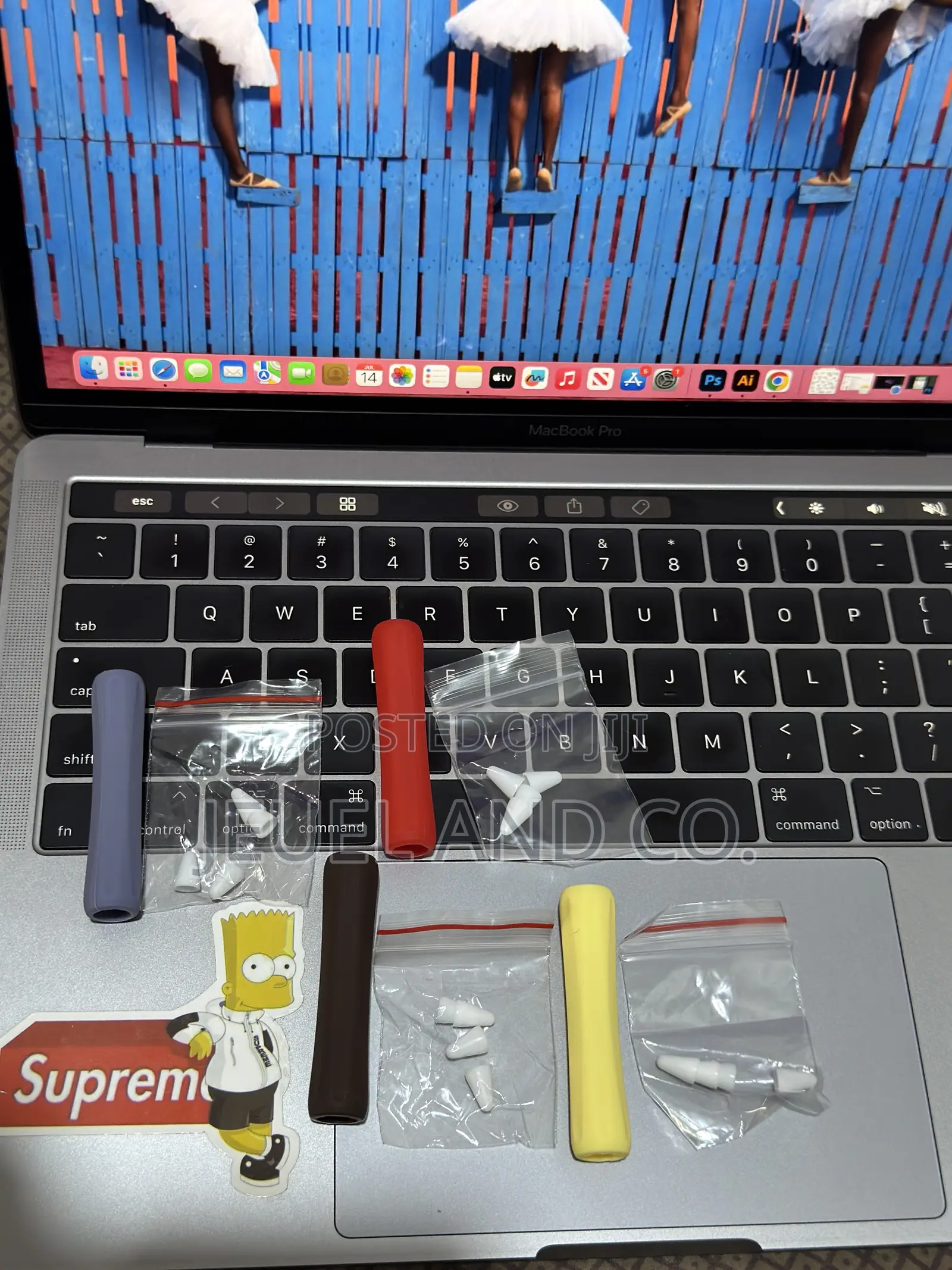 Silicone Touch Pen Grip Holder Case for Apple Pencil