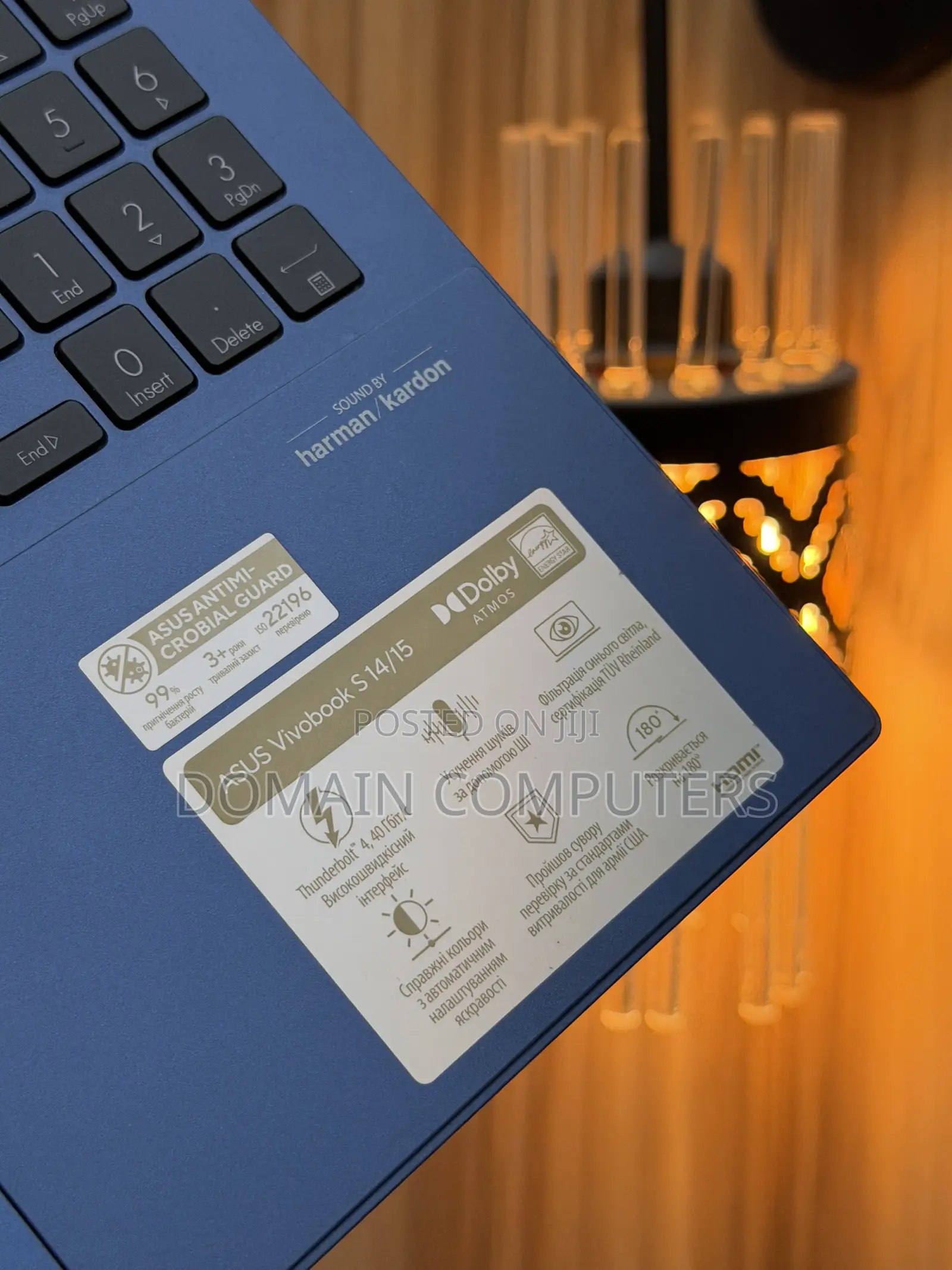 Laptop Asus Vivobook 15 OLED 16GB Intel Core i7 SSD 512GB