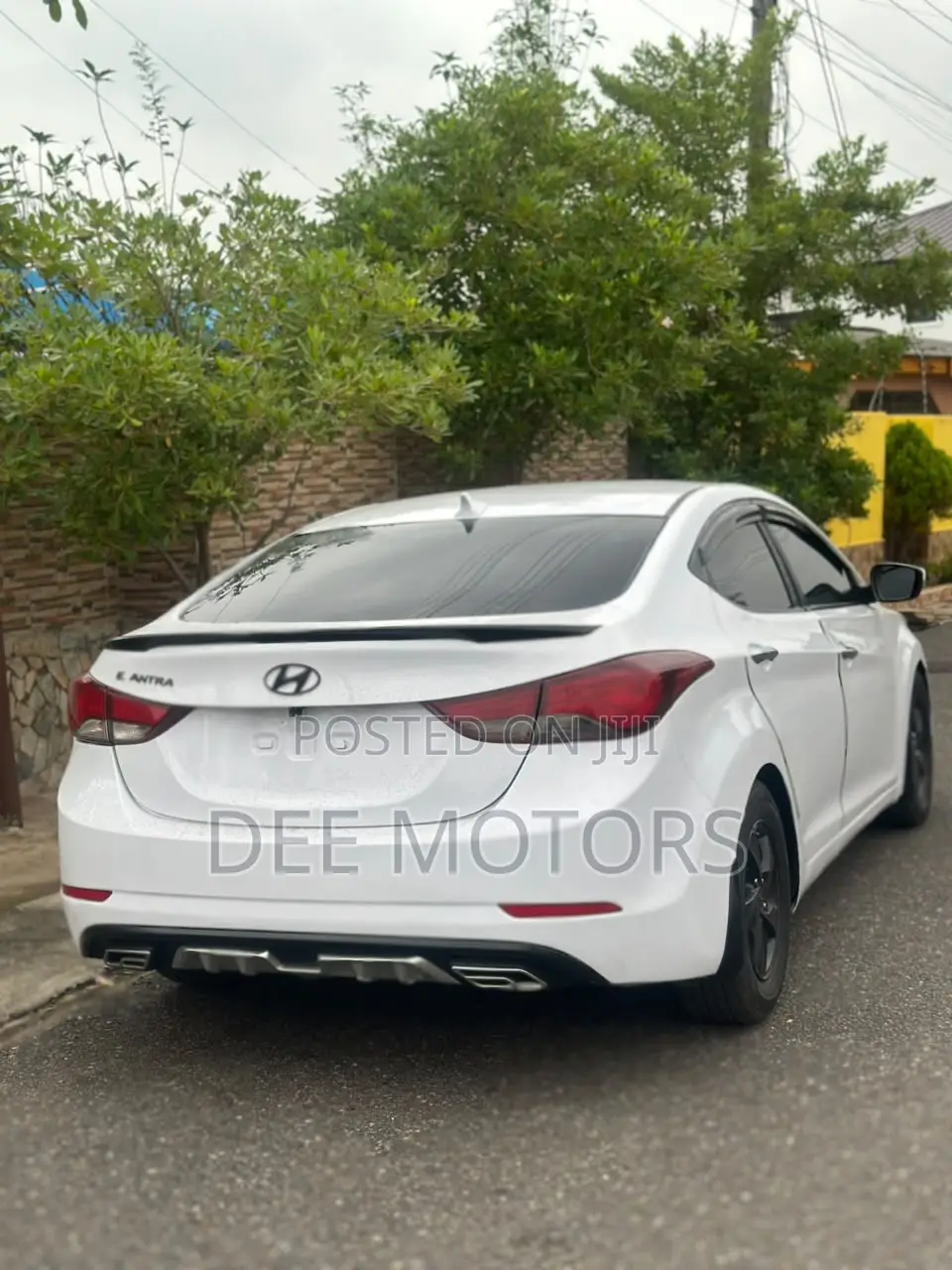Hyundai Elantra 2014 White
