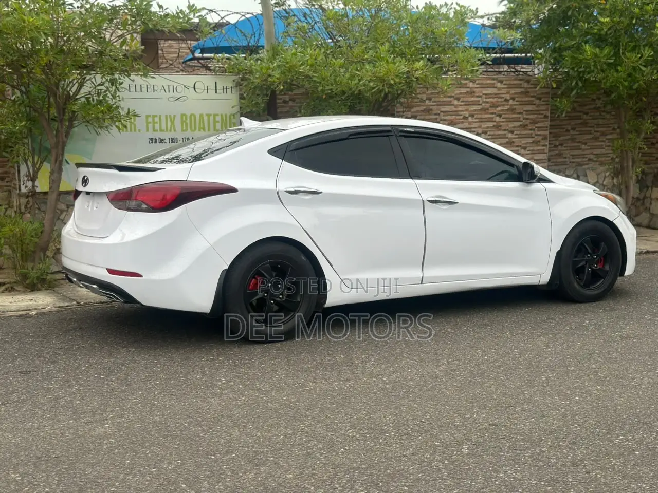 Hyundai Elantra 2014 White